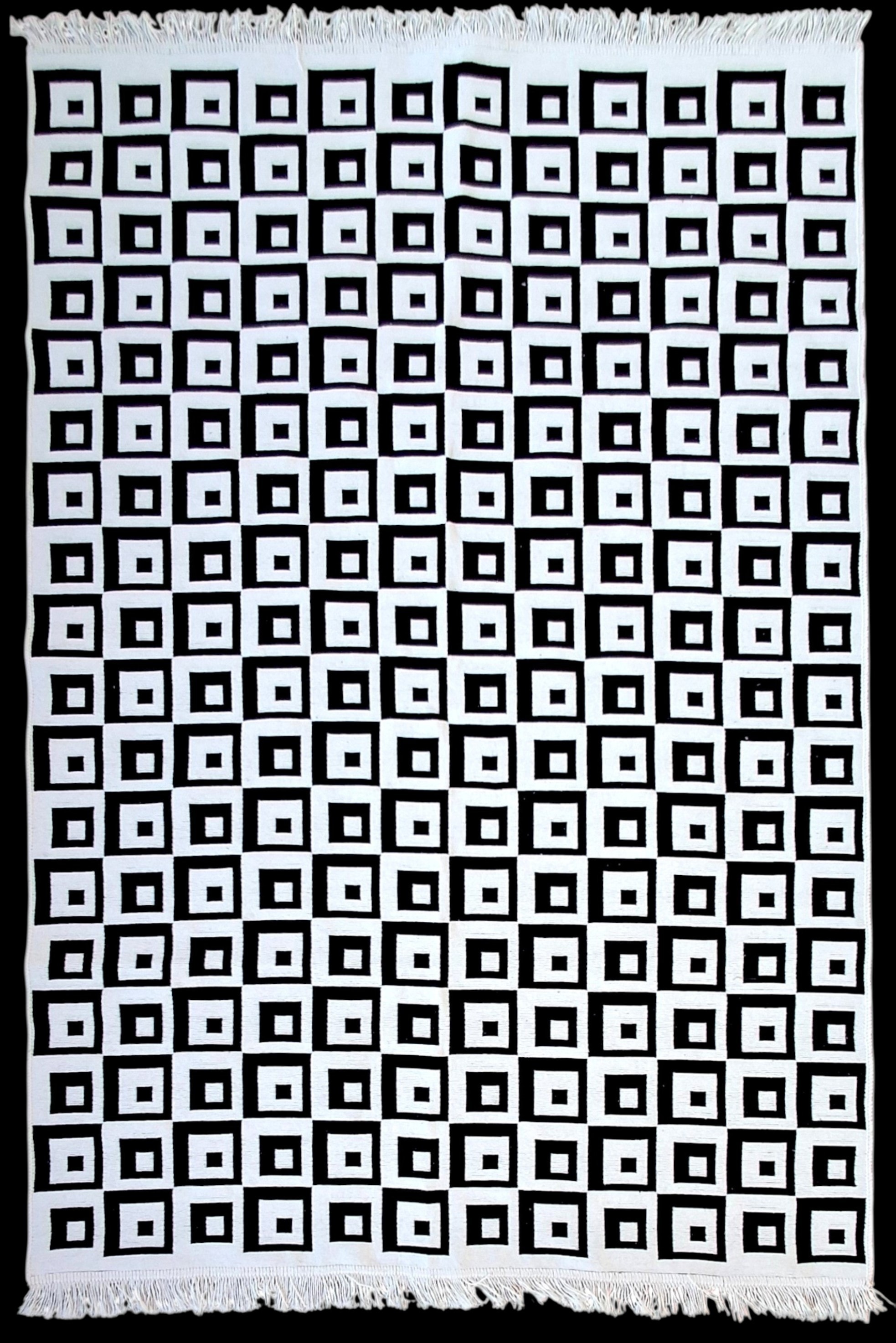 Dokuma Kilim Modern Desen Pastel Renkler Çift Taraflı Dokuma Kilim SWLRUG202510