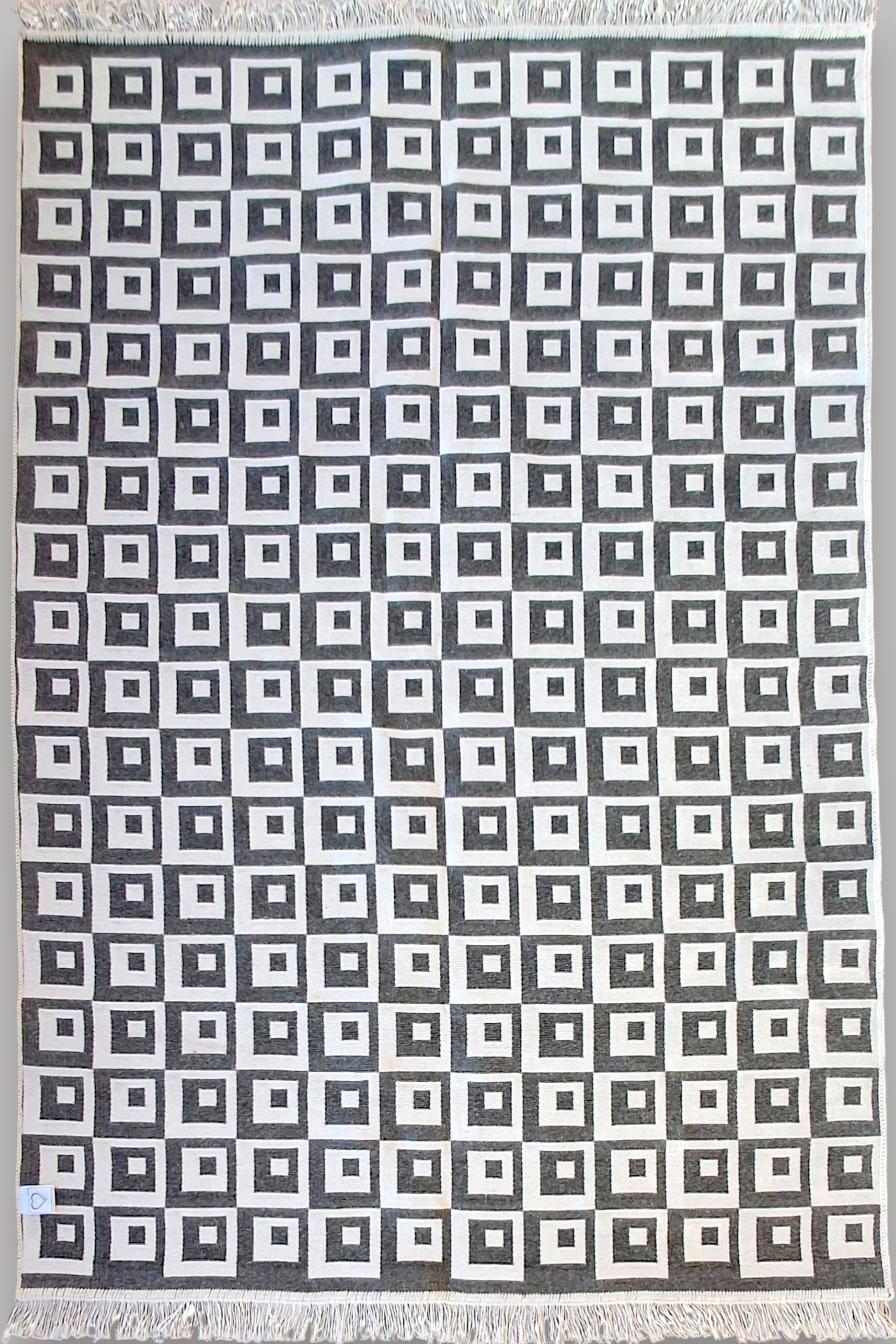 Dokuma Kilim Modern Desen Pastel Renkler Çift Taraflı Dokuma Kilim SWLRUG202510