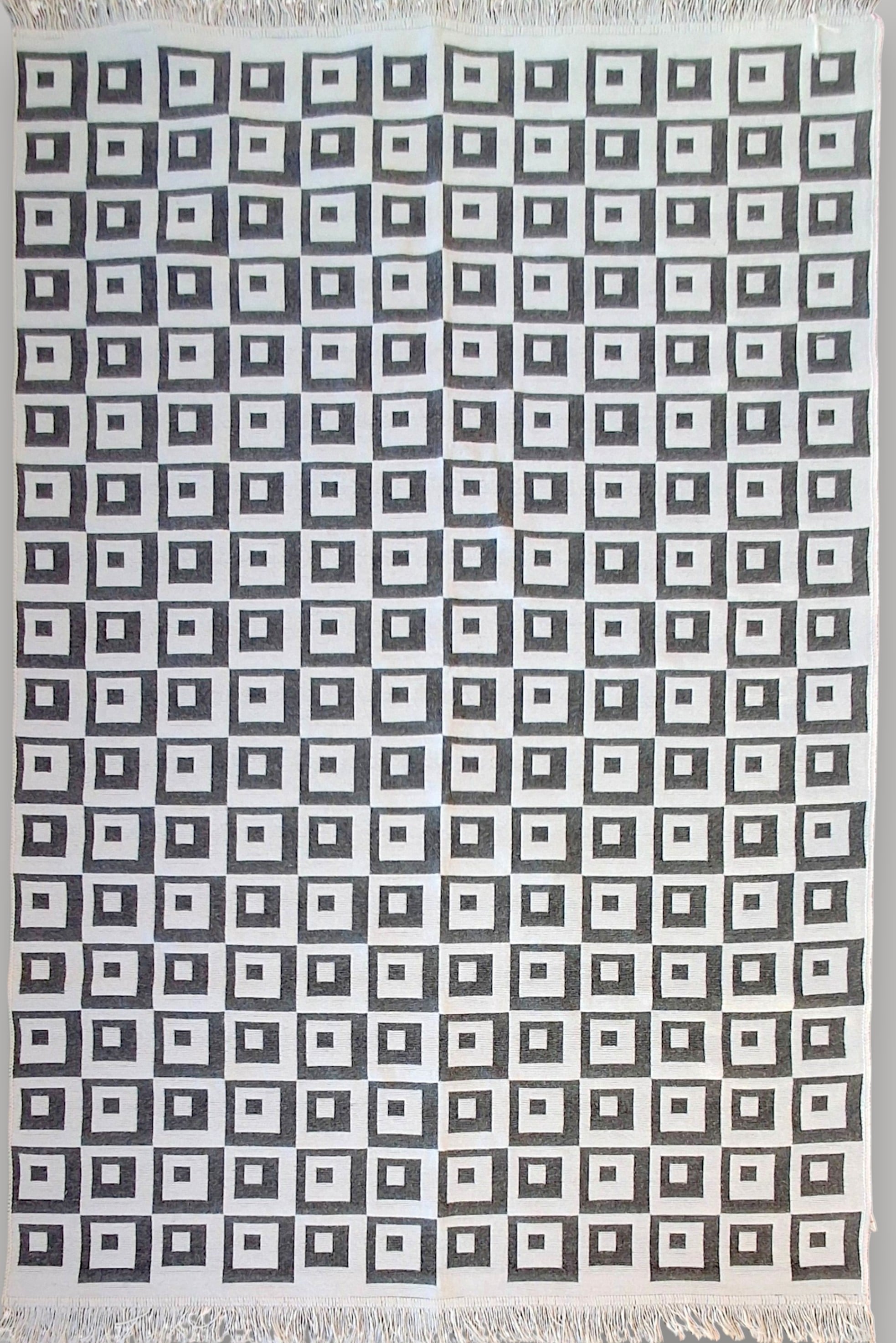 Dokuma Kilim Modern Desen Pastel Renkler Çift Taraflı Dokuma Kilim SWLRUG202510