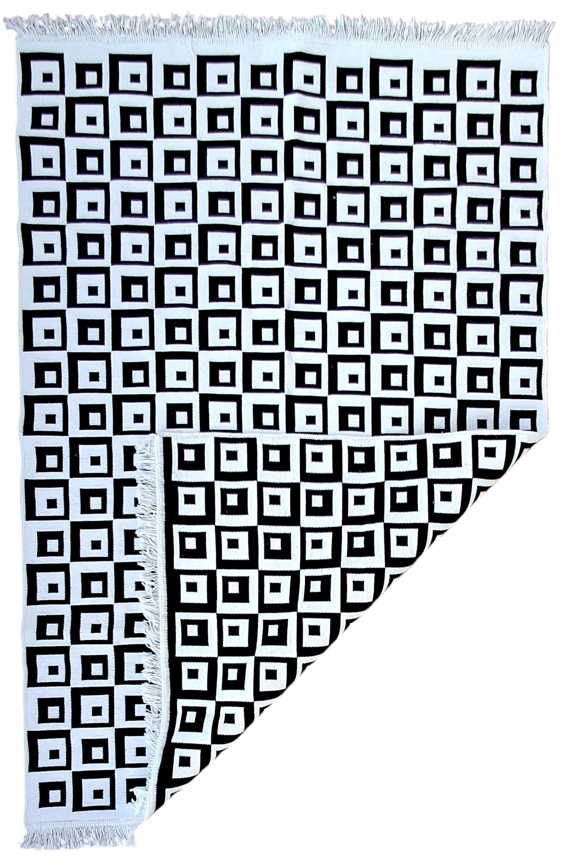 Dokuma Kilim Modern Desen Pastel Renkler Çift Taraflı Dokuma Kilim SWLRUG202510