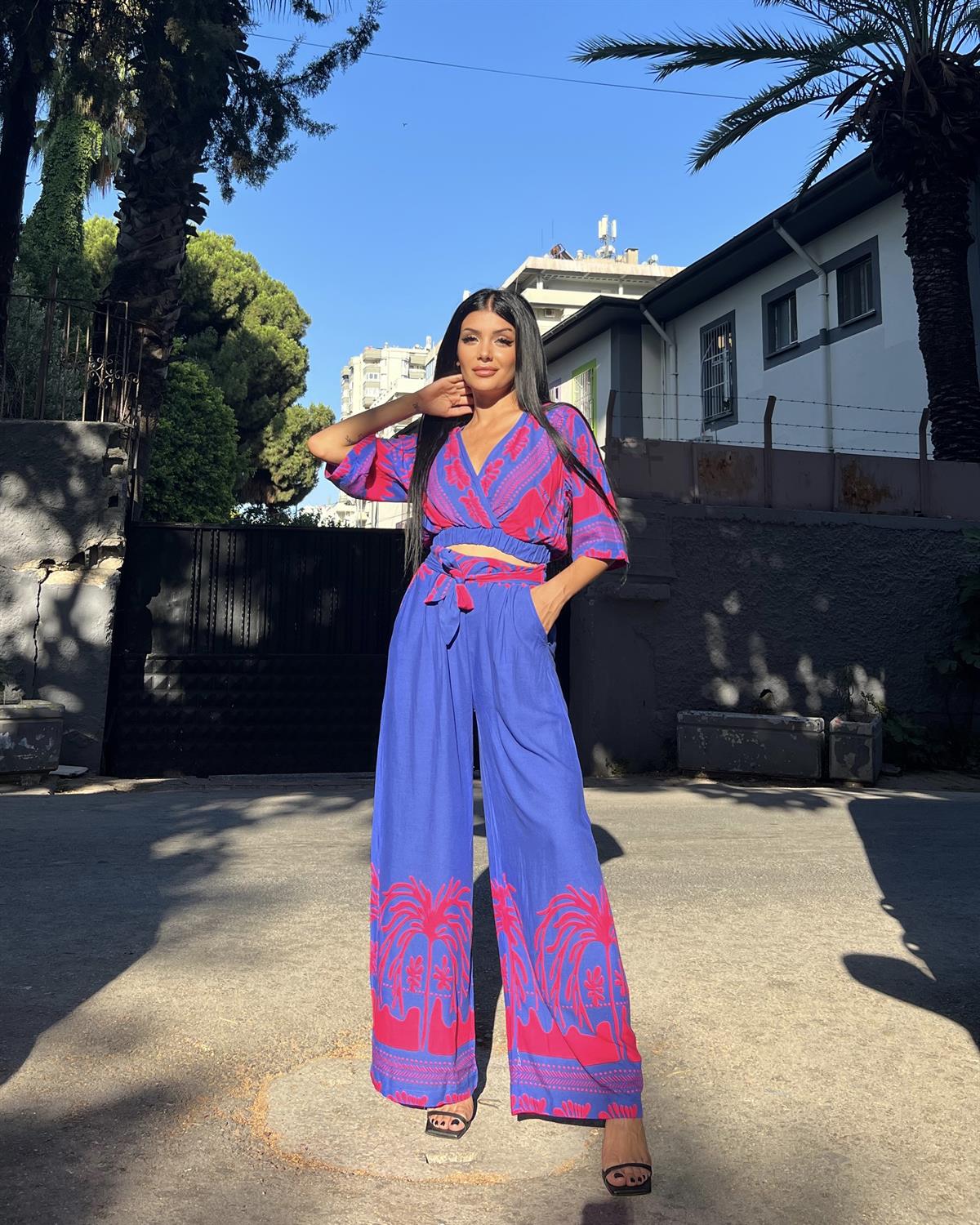 Desenli İkili Takım