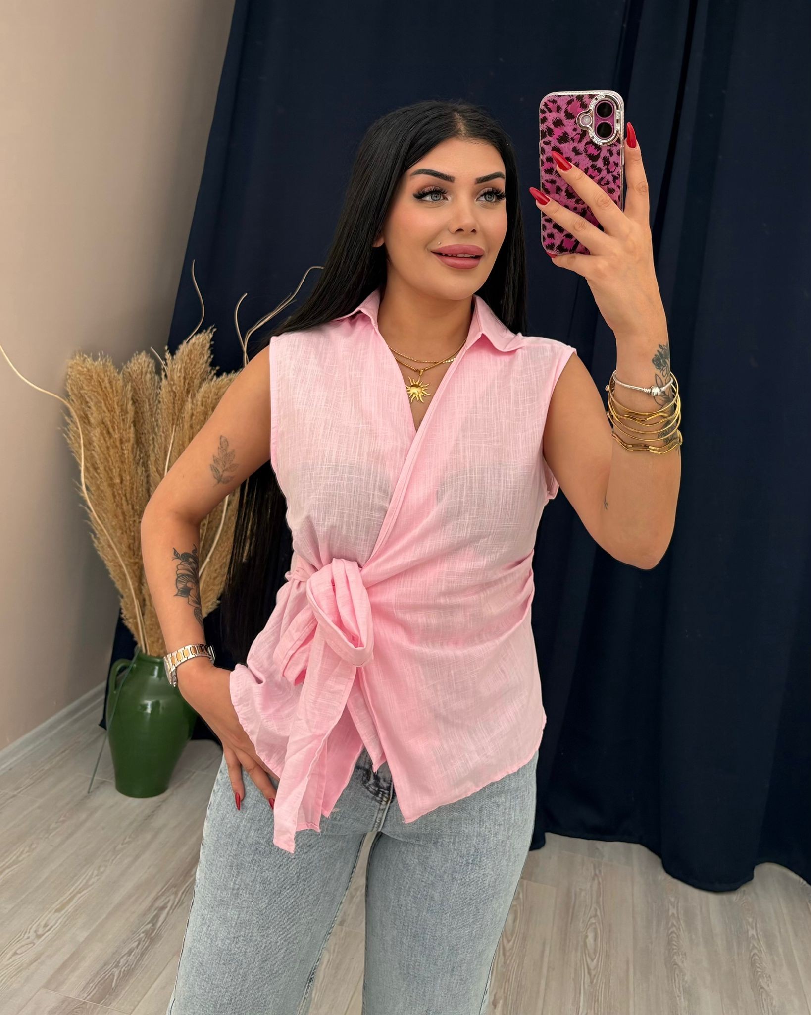 CANDY BAĞLAMALI GÖMLEK