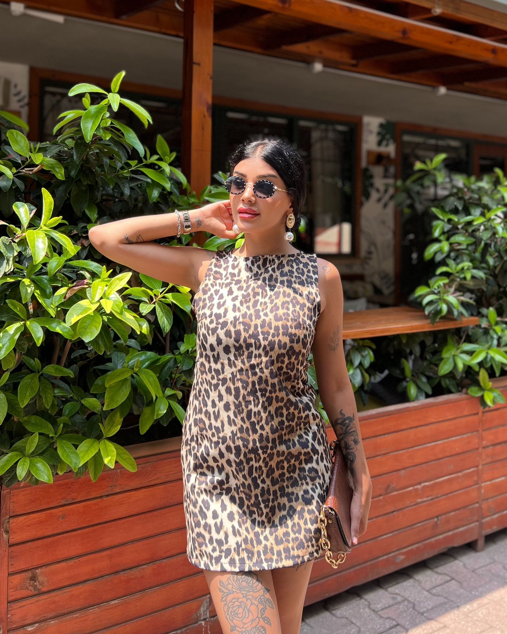LEOPAR ZR ELBİSE 