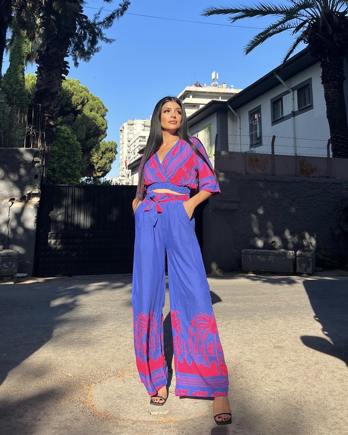 Desenli İkili Takım