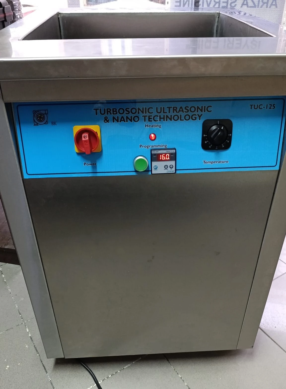 ULTRASONIC ENDÜSTRİYEL YIKAMA TEKNOLOJİSİ