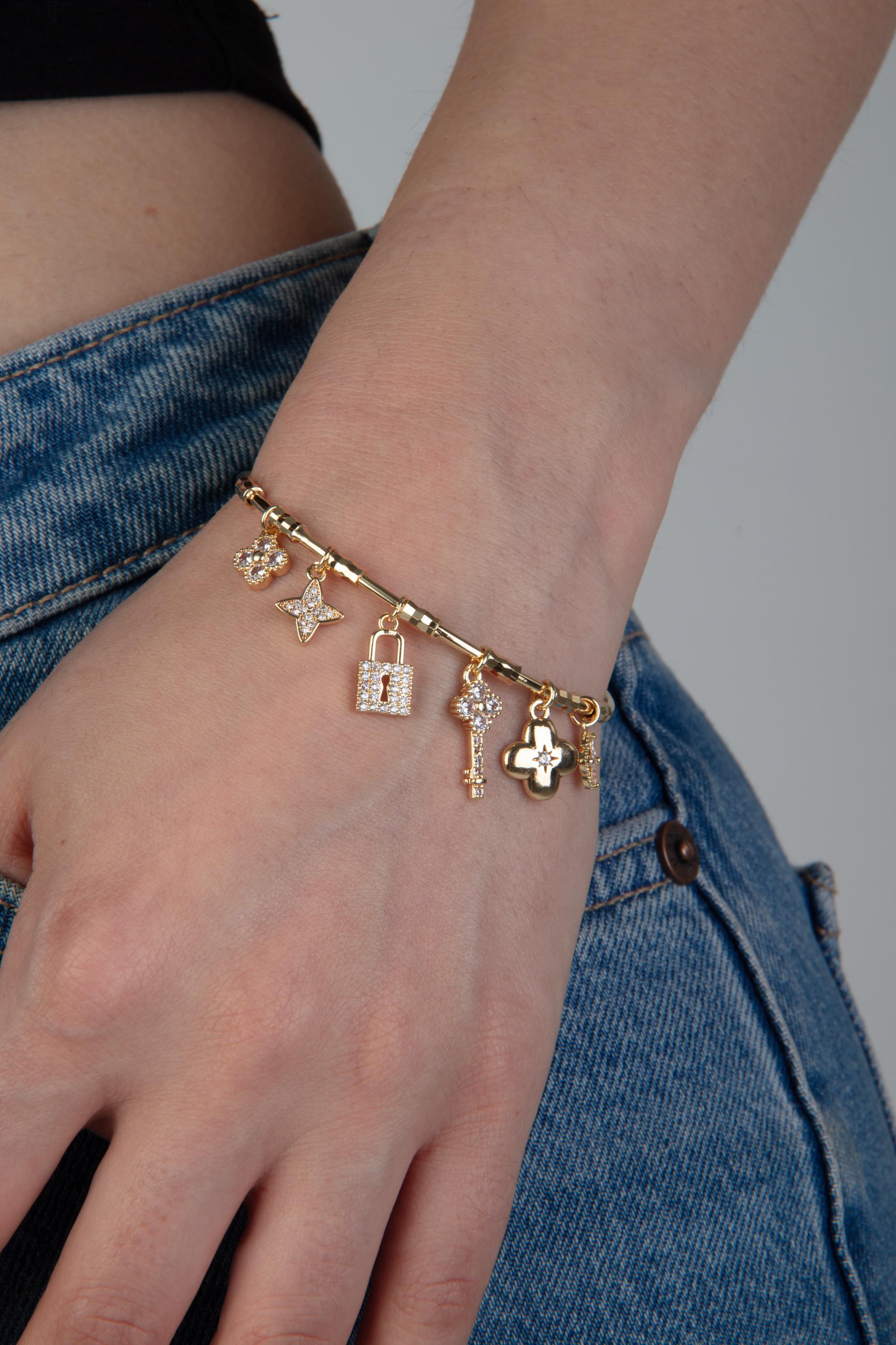 Golden Secrets Charm Bileklik