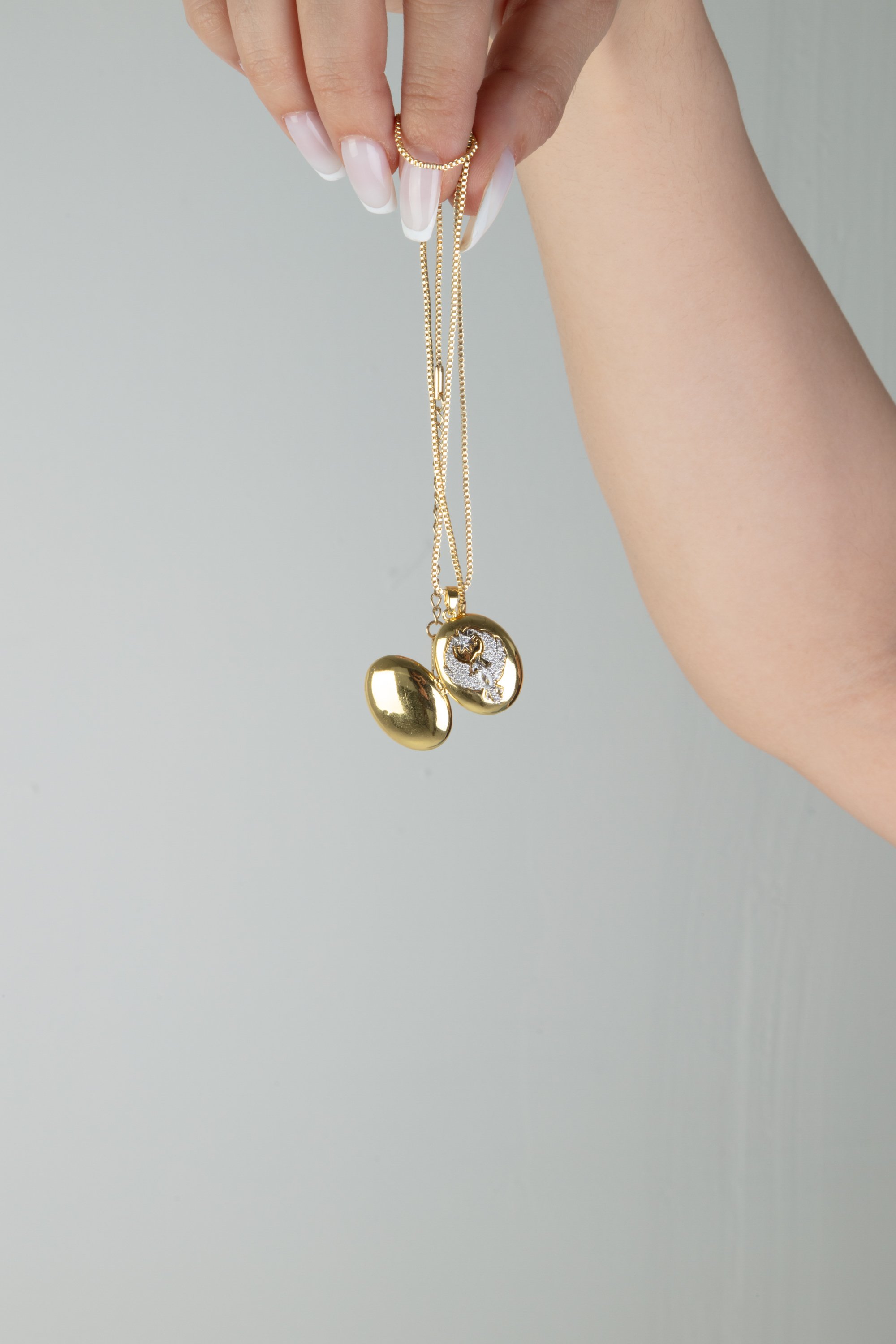 Alya Phoenix Locket Kolye