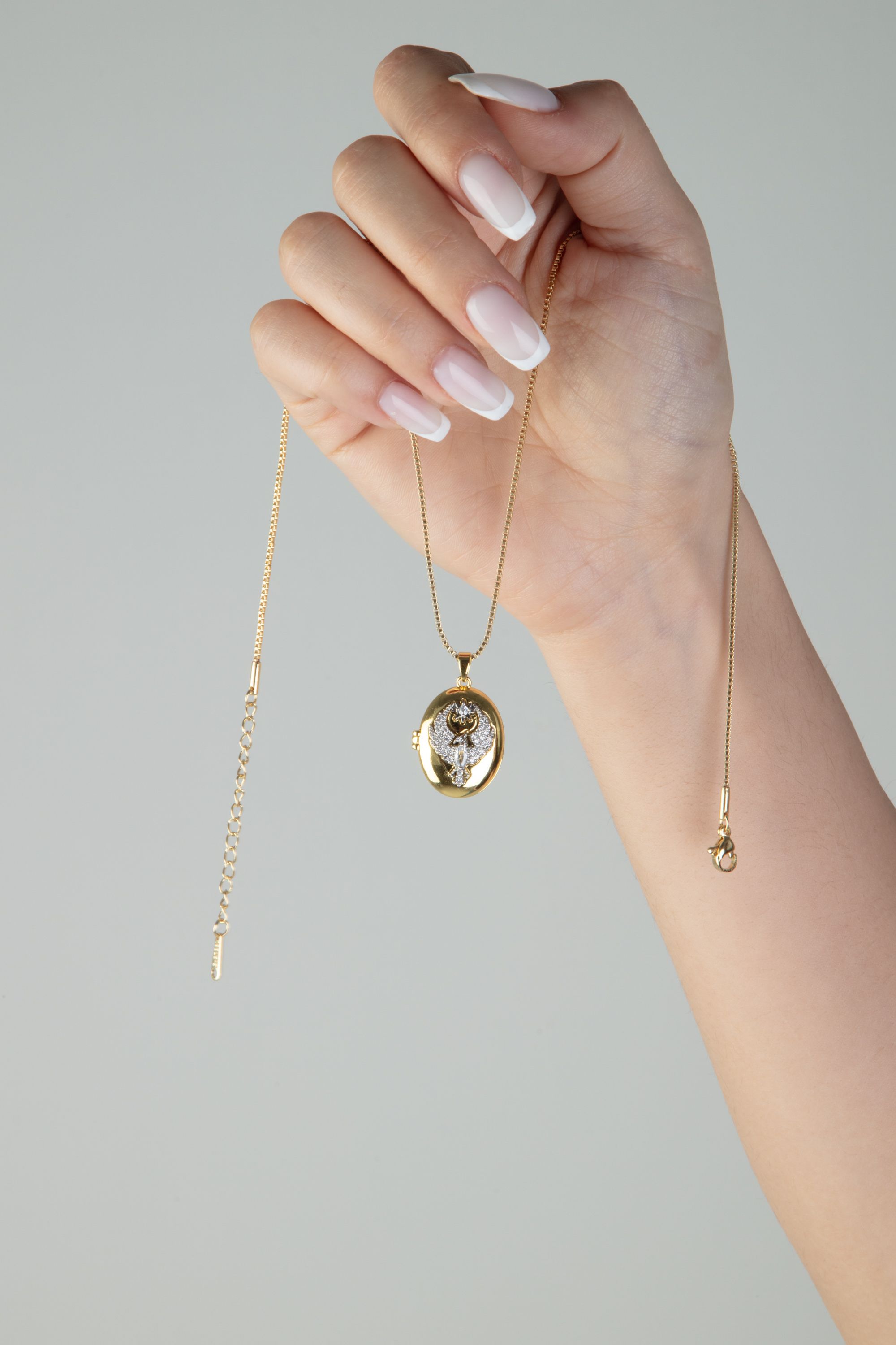 Alya Phoenix Locket Kolye