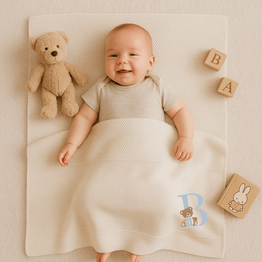 Baby Monogram Battaniye
