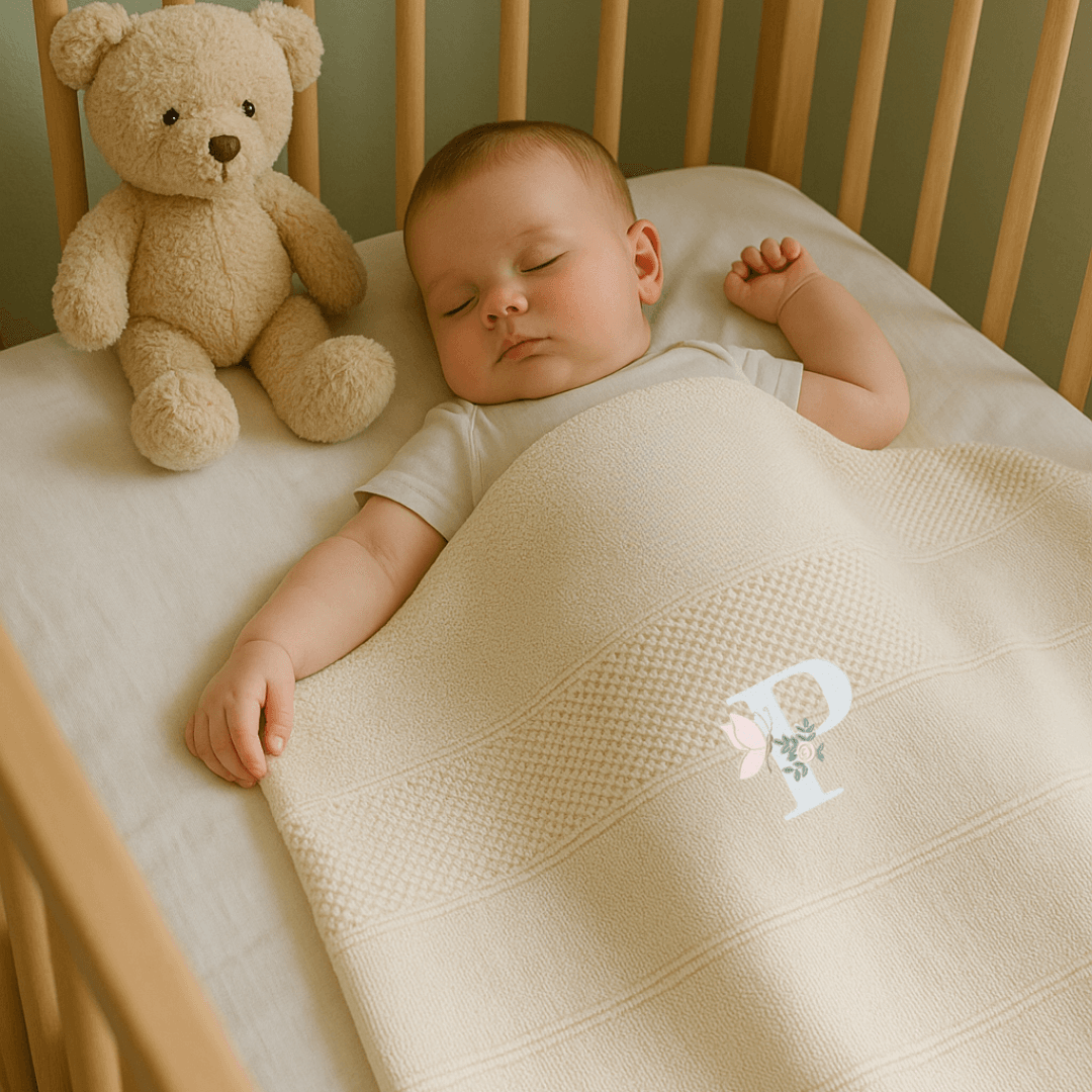 Baby Monogram Battaniye