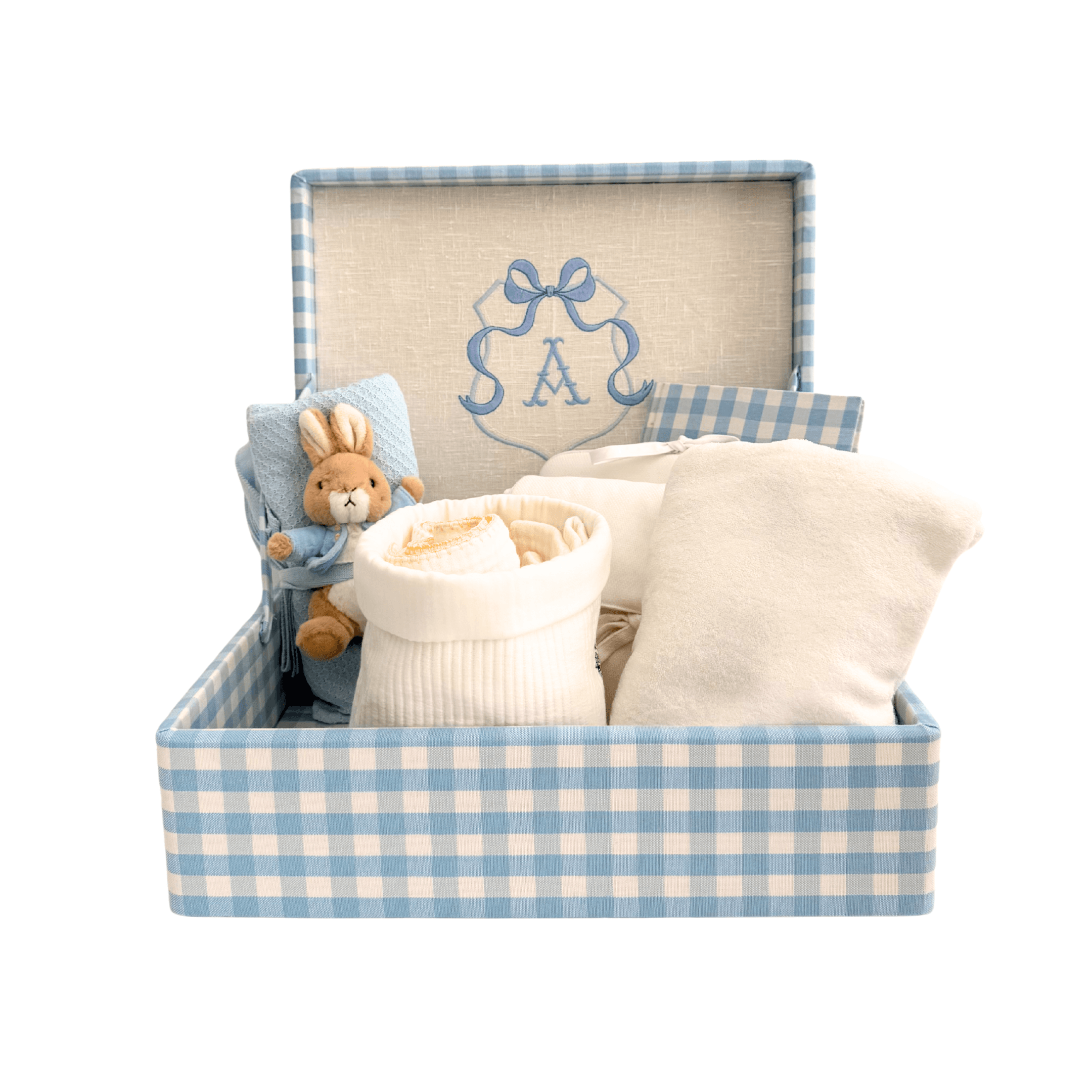 Blue Ribbon Gift Box