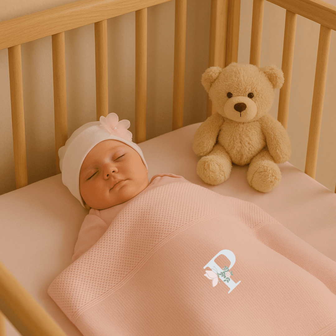 Baby Monogram Battaniye