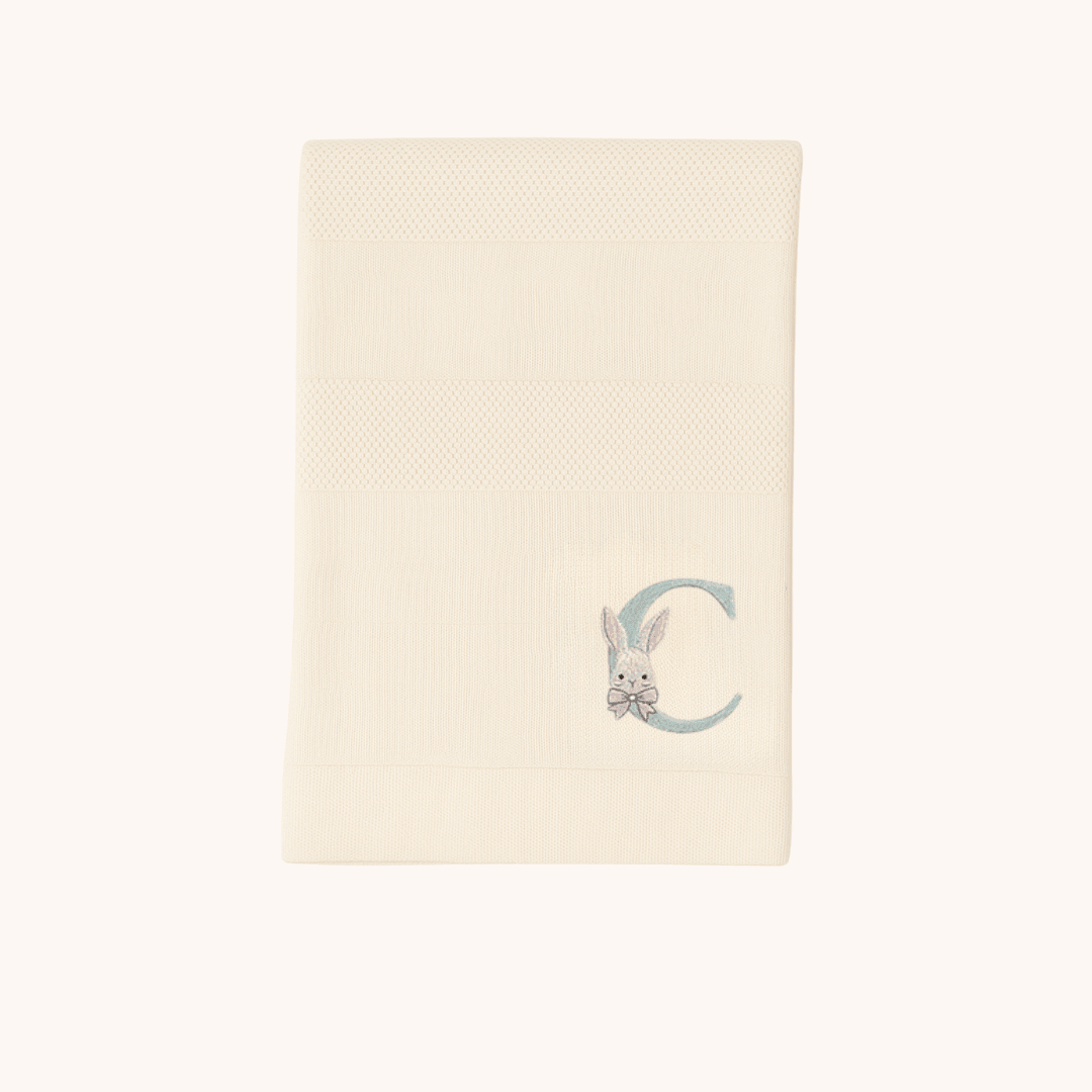 Baby Monogram Battaniye