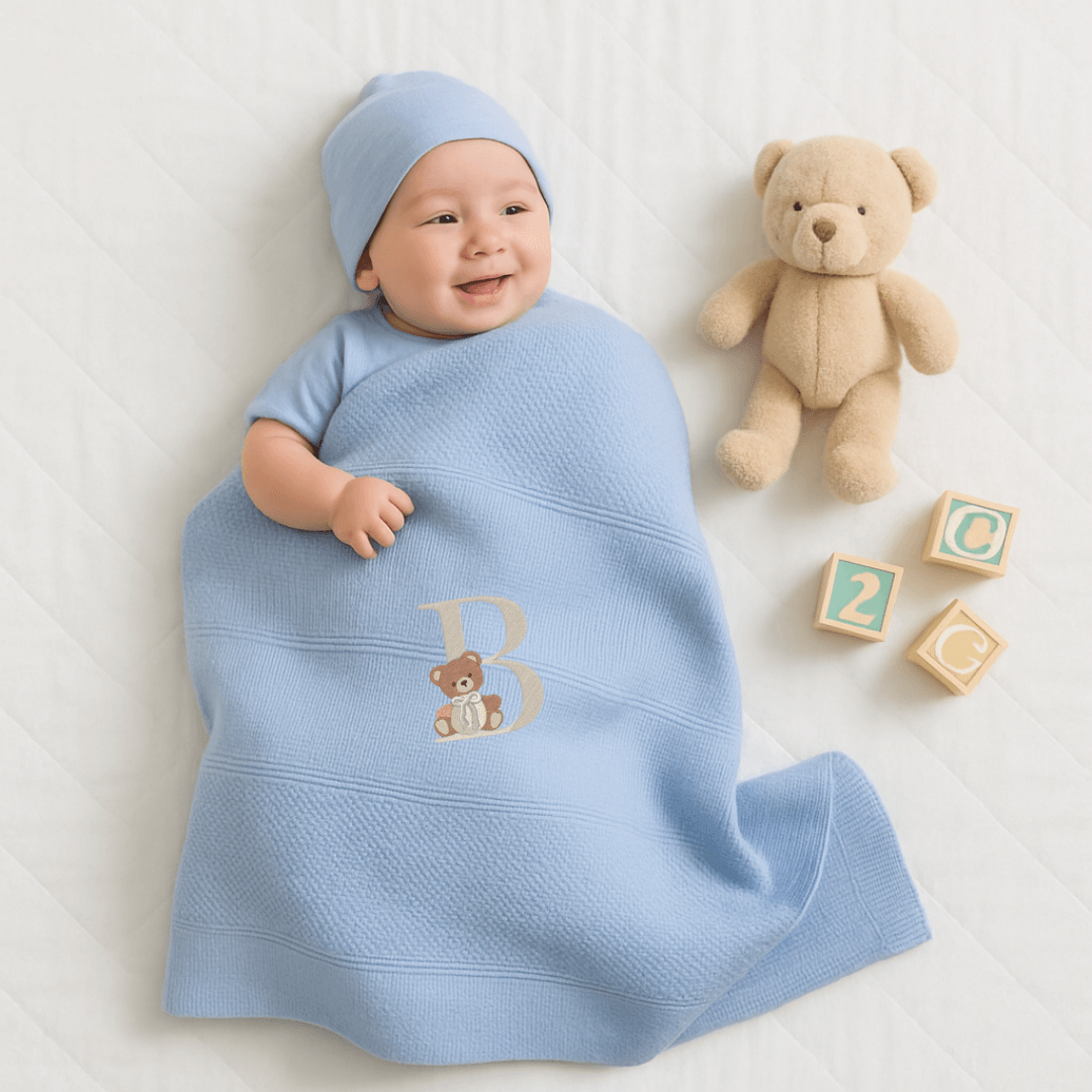 Baby Monogram Battaniye
