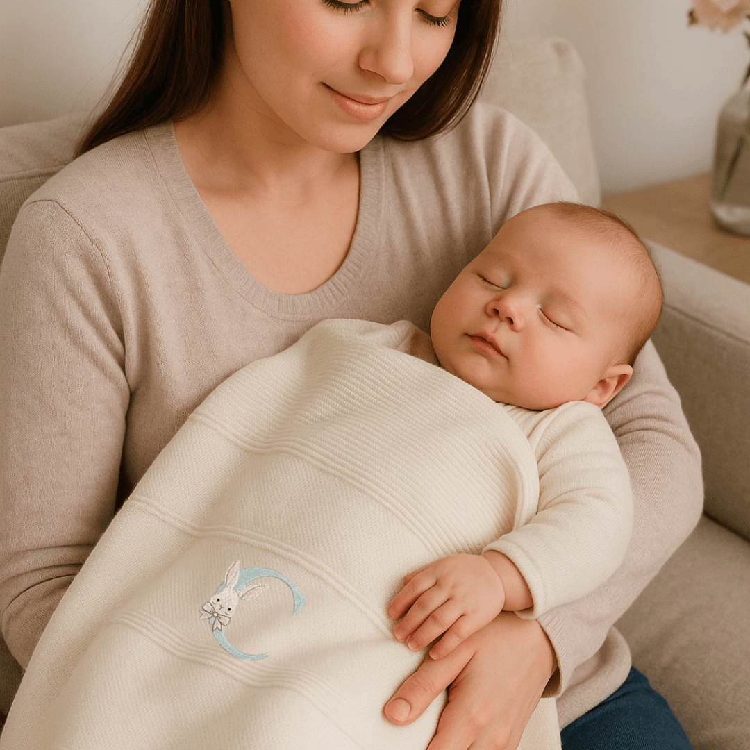 Baby Monogram Battaniye