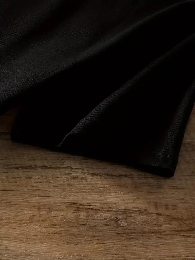 Ayı Baskılı Oversize Bisiklet Yaka Kısa Kol Tişört