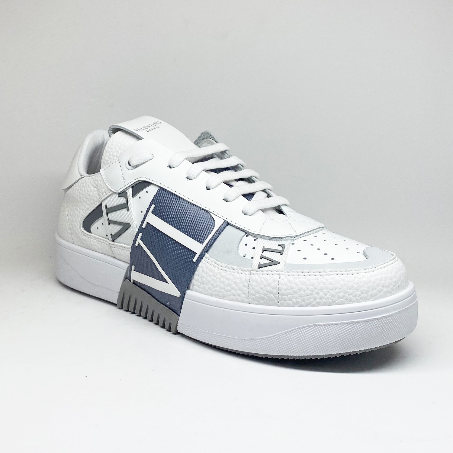Gri Deri Erkek Sneaker