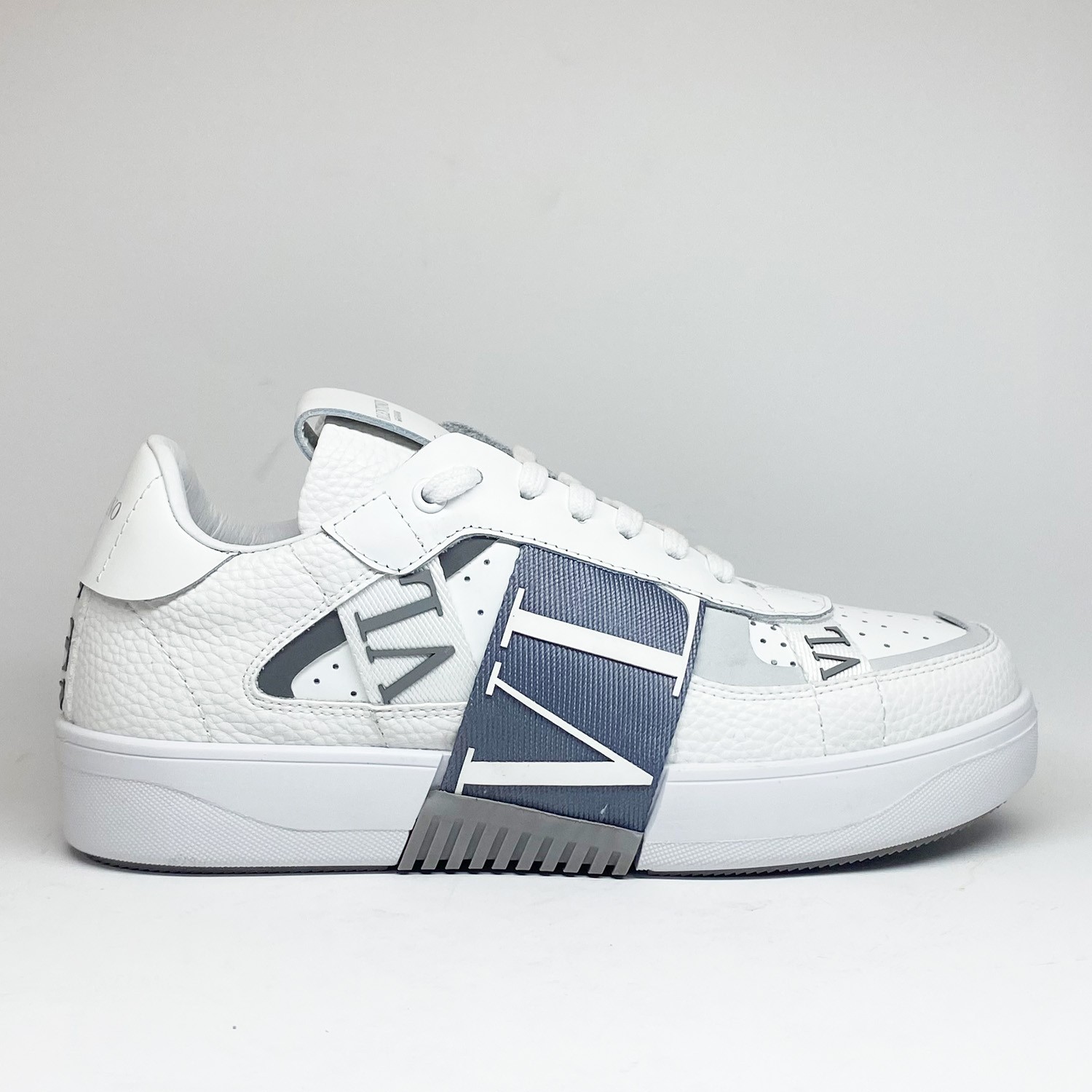 Gri Deri Erkek Sneaker