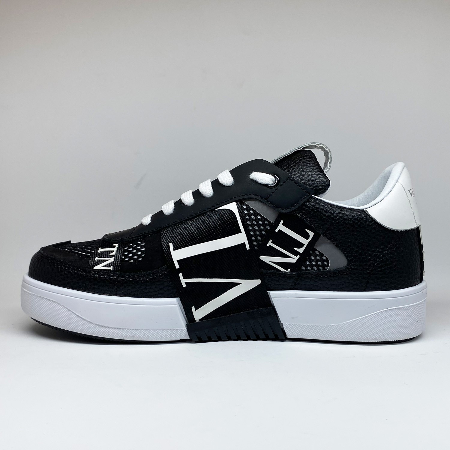 Siyah Deri Erkek Sneaker