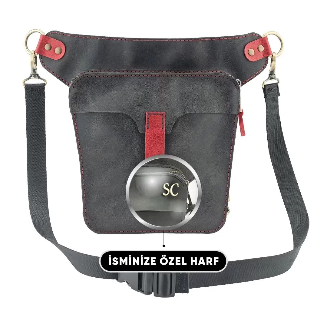 İsme Özel All in One Bel ve Bacak Çantası