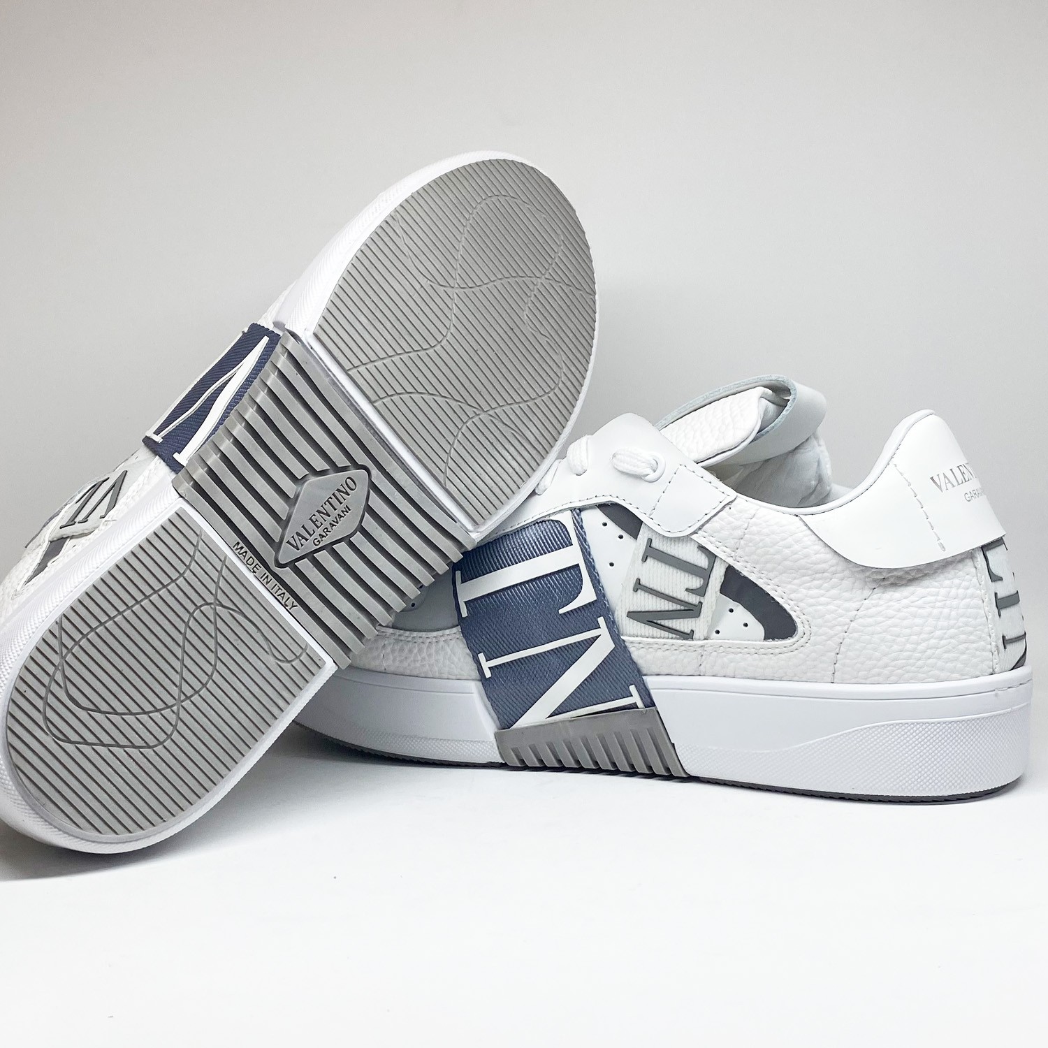 Gri Deri Erkek Sneaker