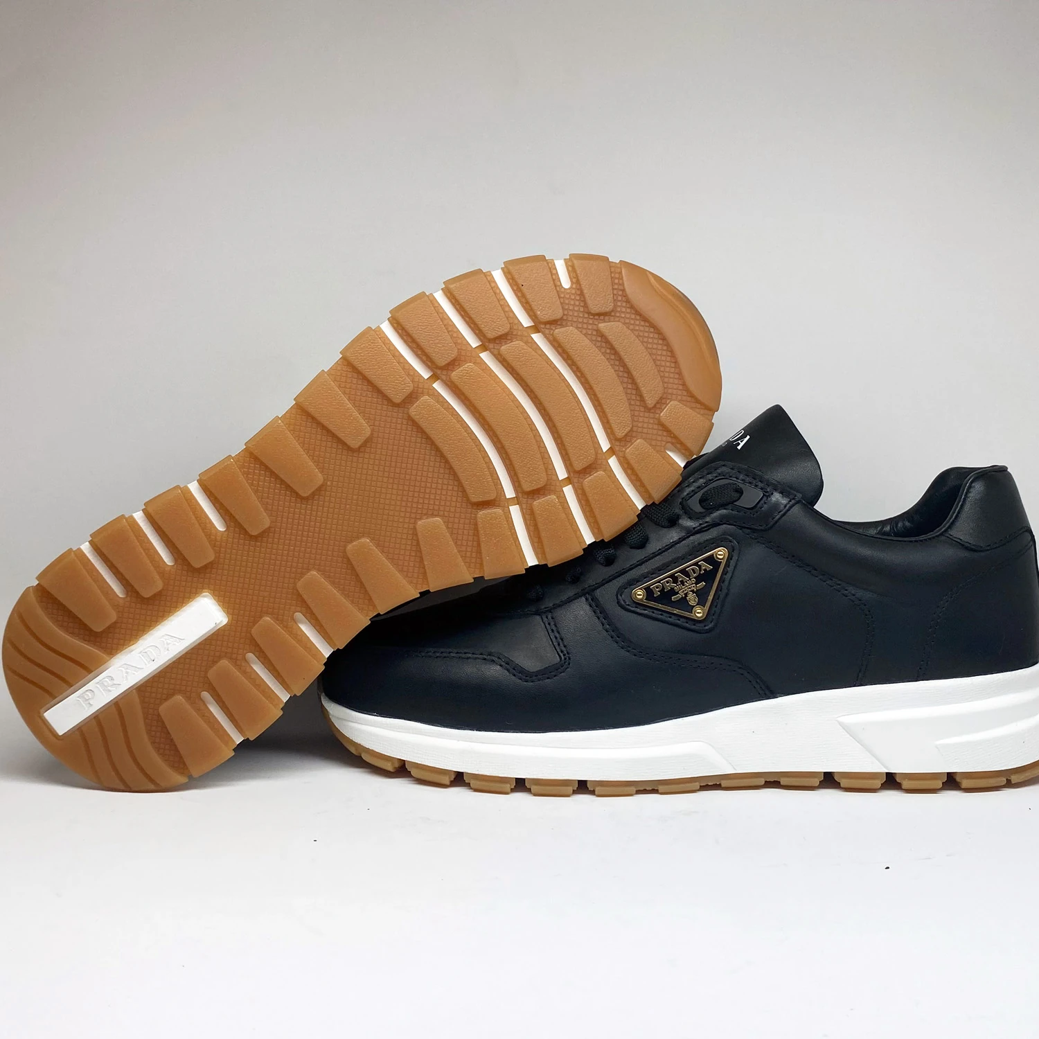 Siyah Deri Erkek Spor Ayakkabı