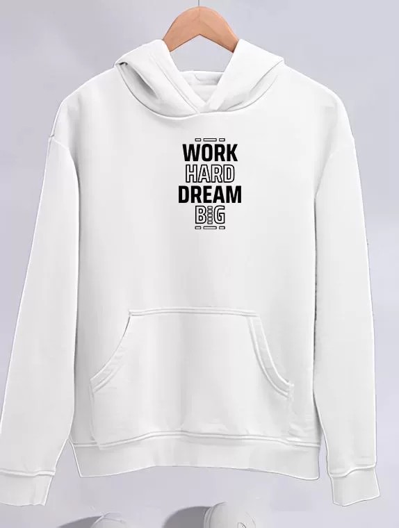 Kışlık Üç İplik Kapüşonlu Sweatshirt