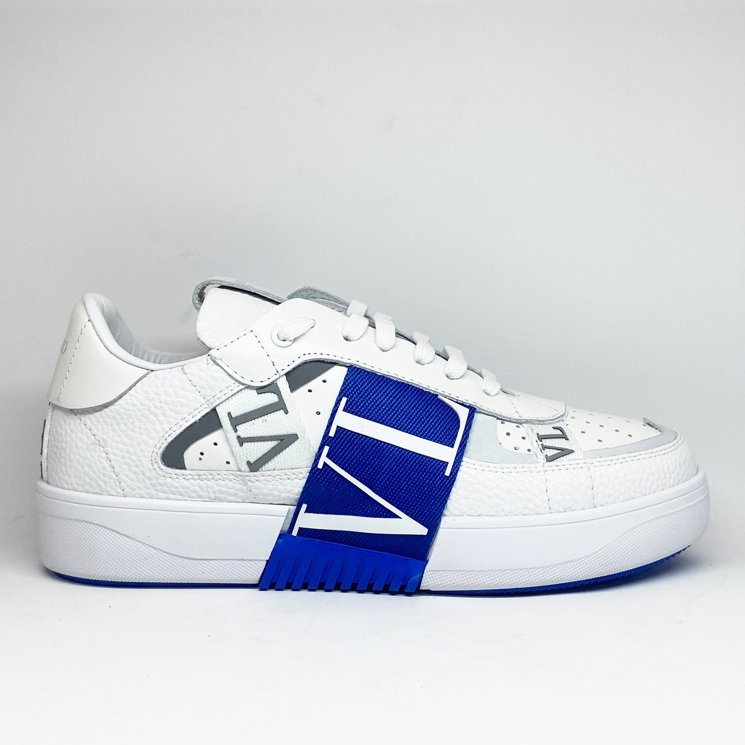 Lacivert Deri Erkek Sneaker
