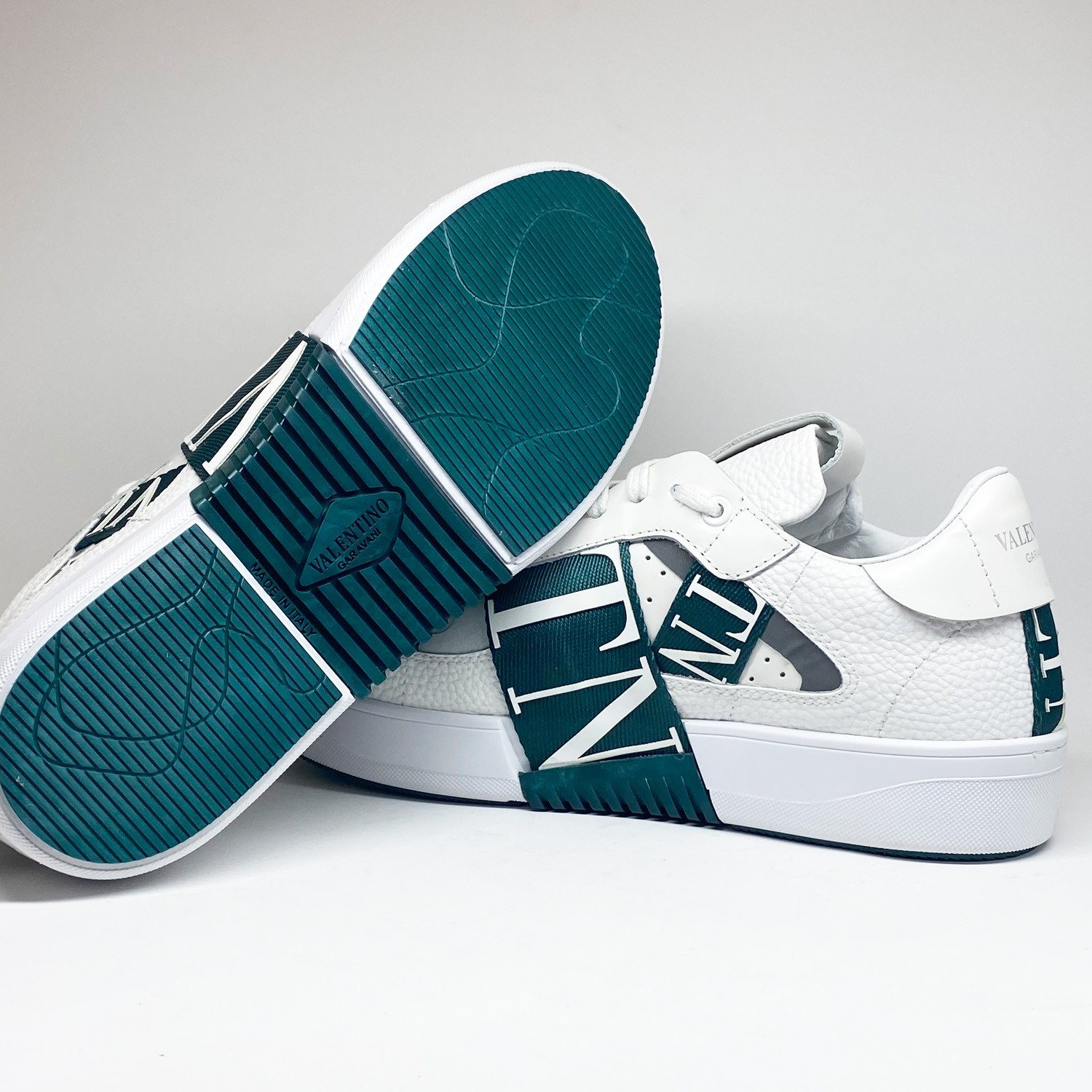 Yeşil Deri Erkek Sneaker