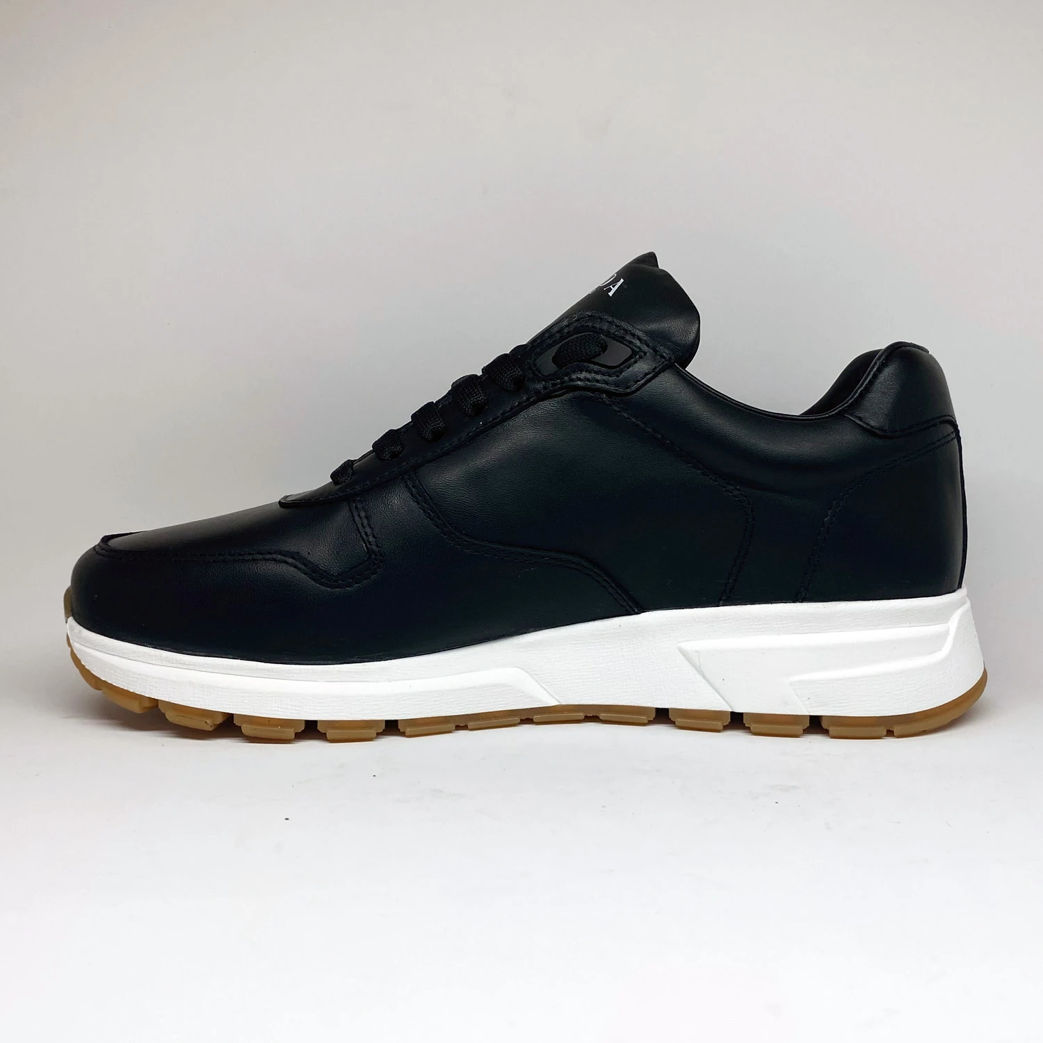 Siyah Deri Erkek Spor Ayakkabı