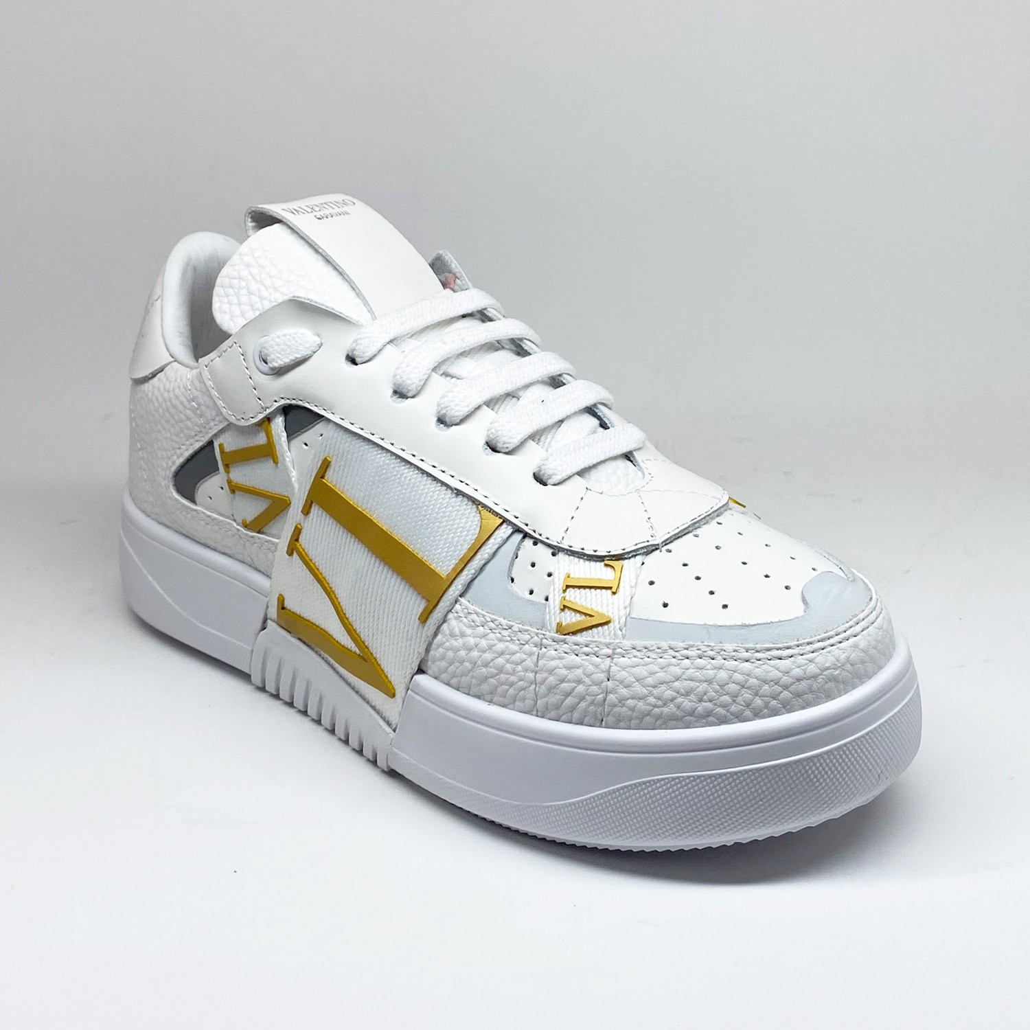 Şerit Detaylı Beyaz Sneaker