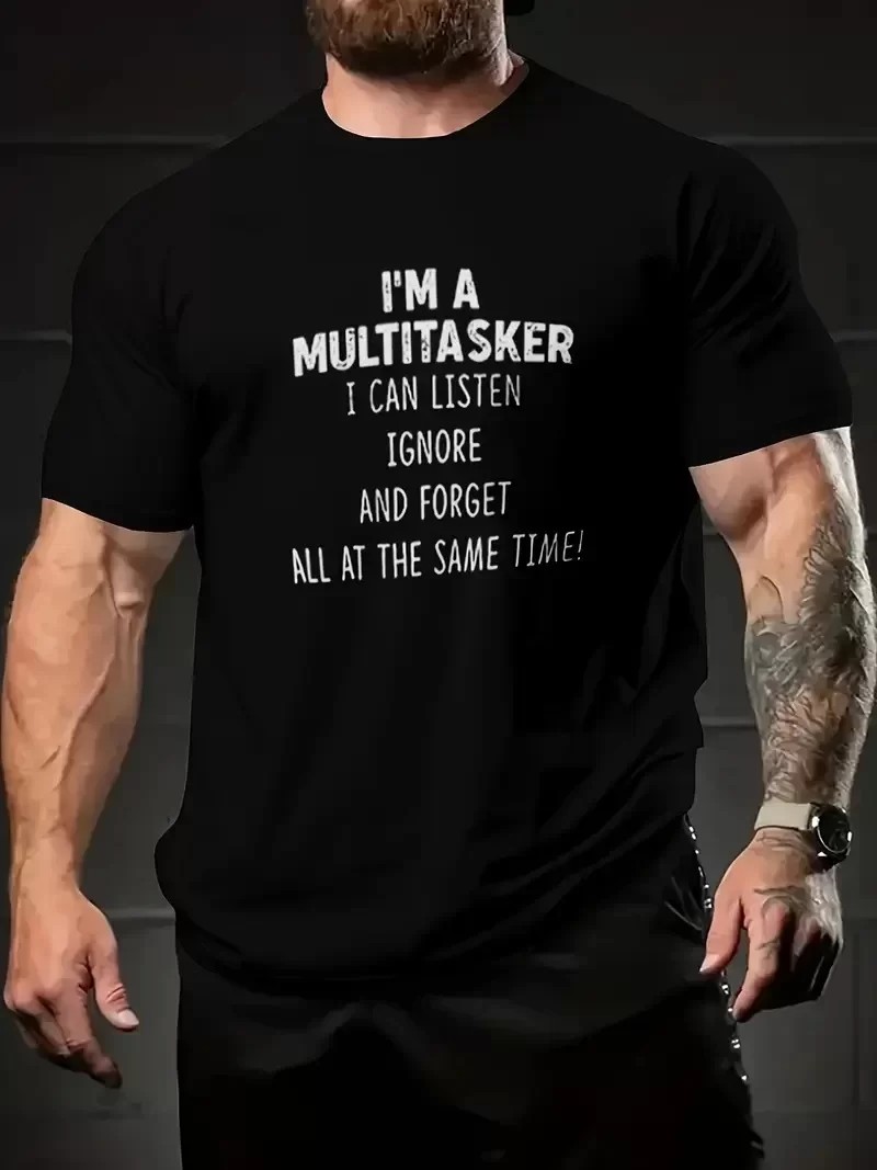 Baskılı Erkek Tişört