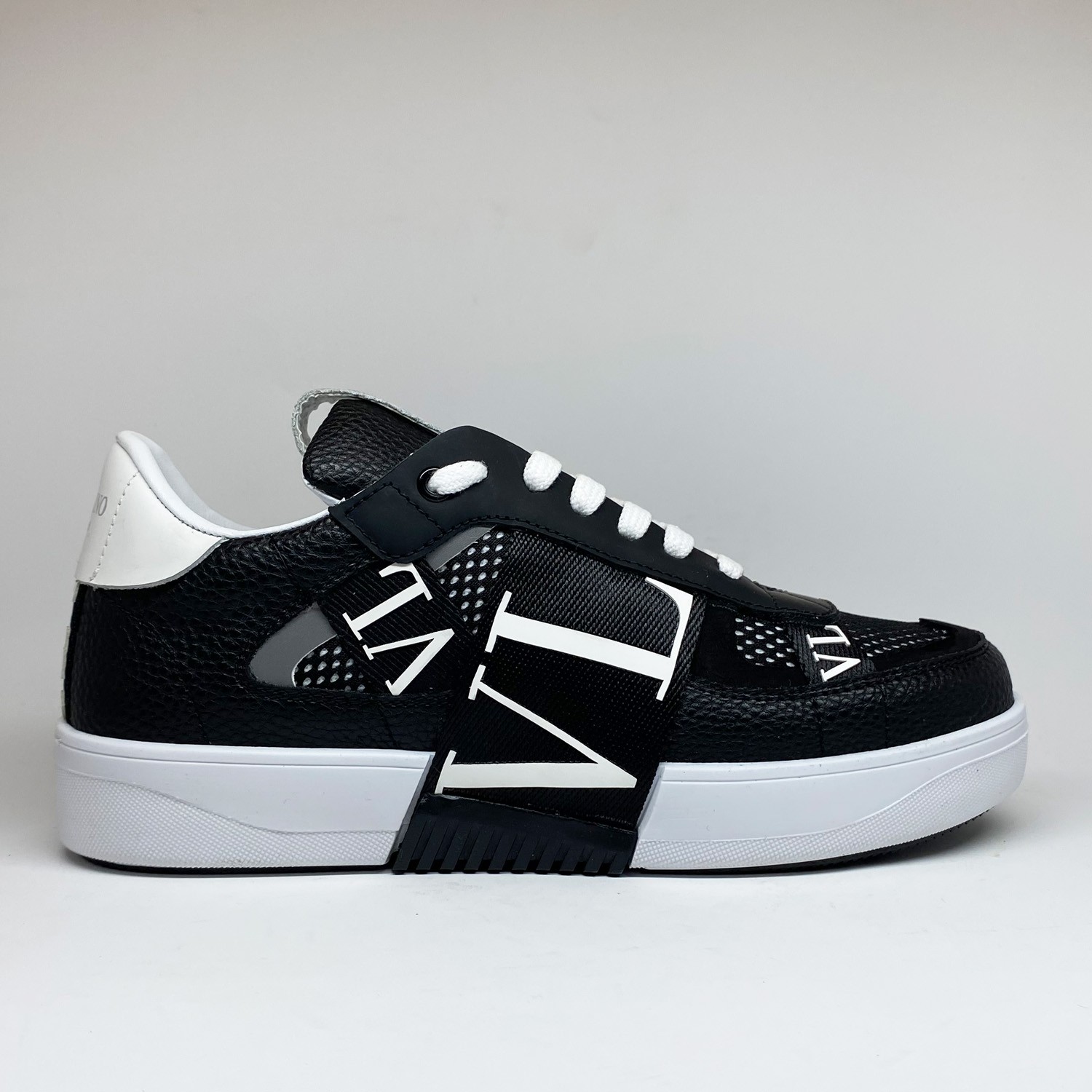 Siyah Deri Erkek Sneaker