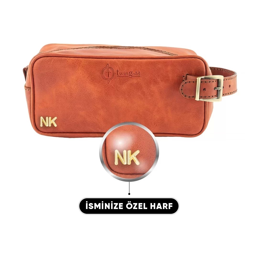 İsme Özel Dopp Kit Kişisel Bakım ve Seyahat Çantası