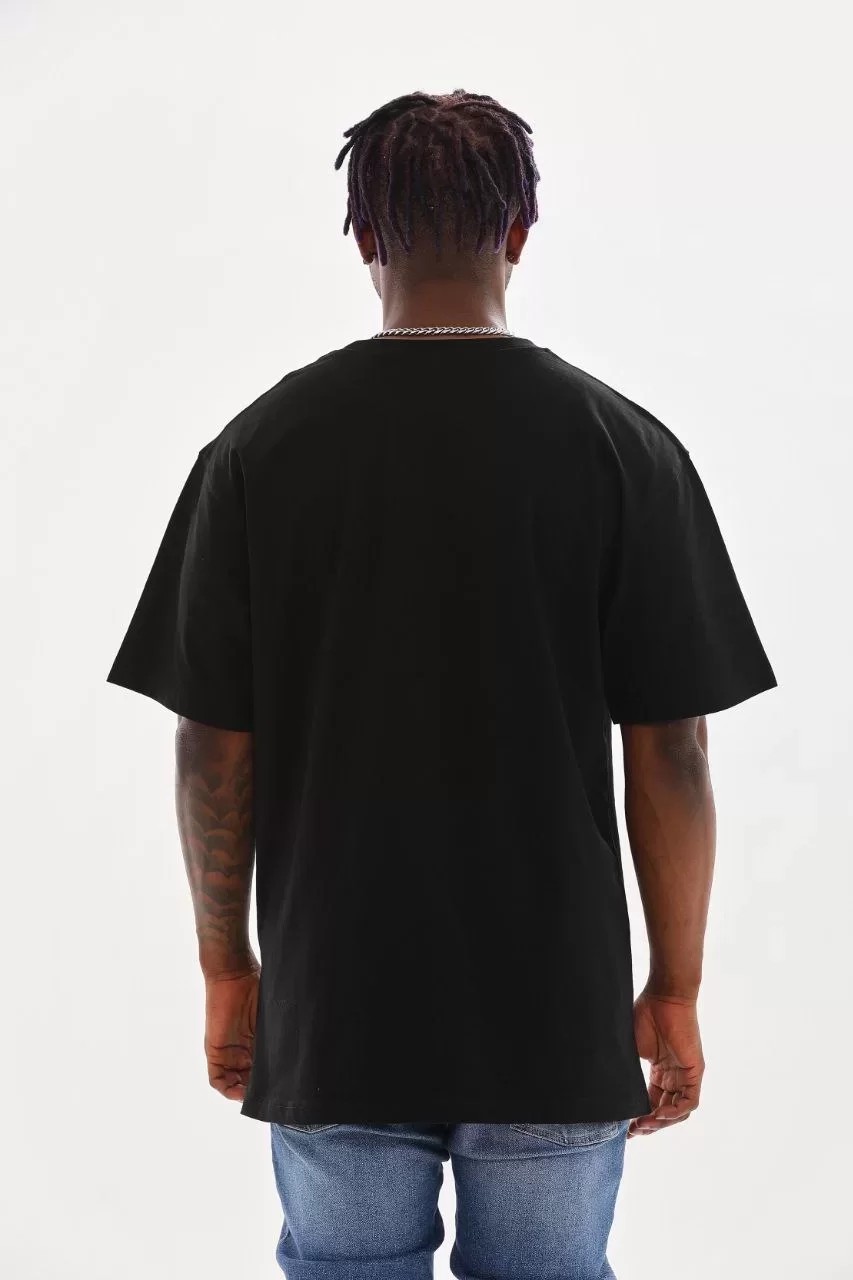 Unisex Baskılı Oversize Tişört