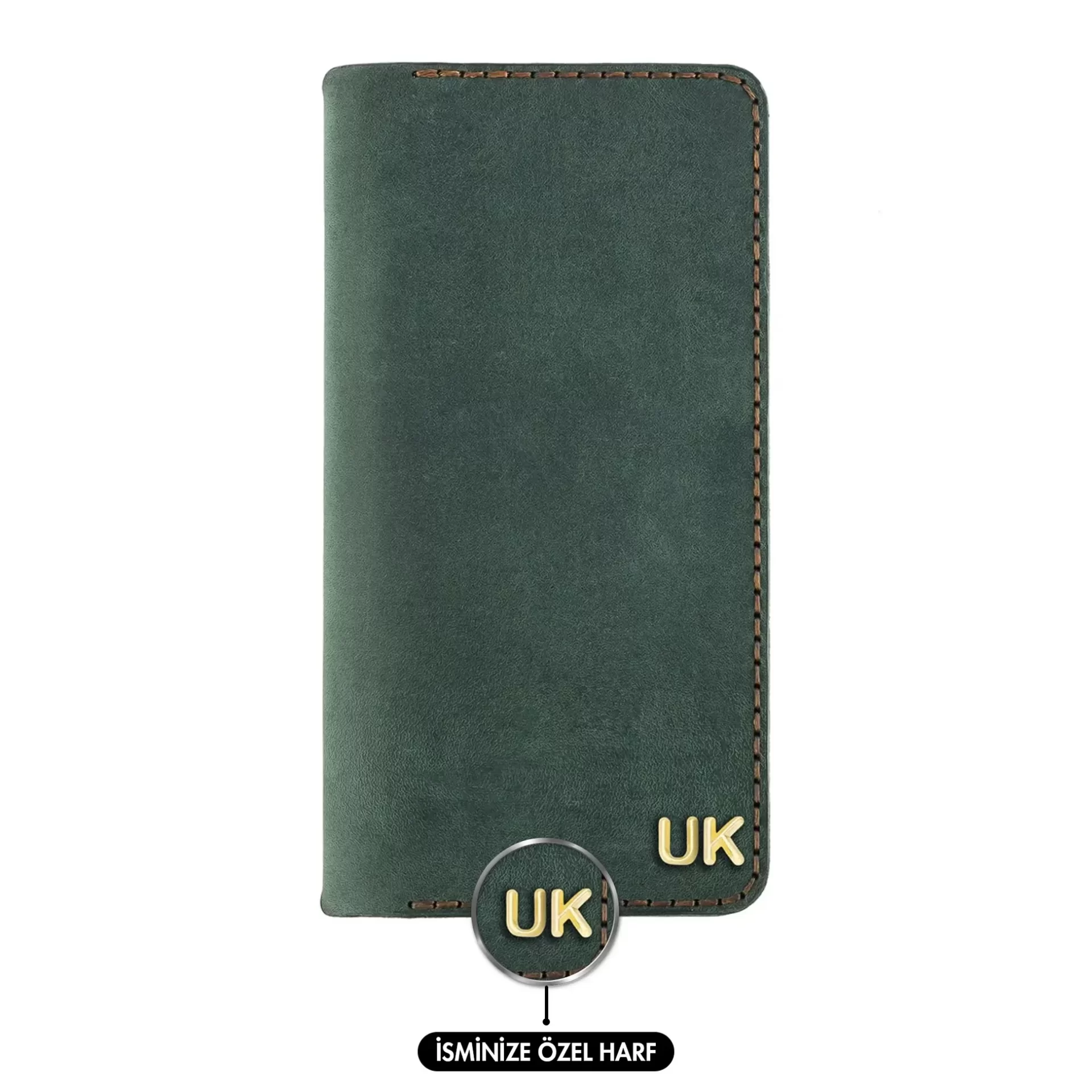 İsme Özel Dikey Uzun Cüzdan