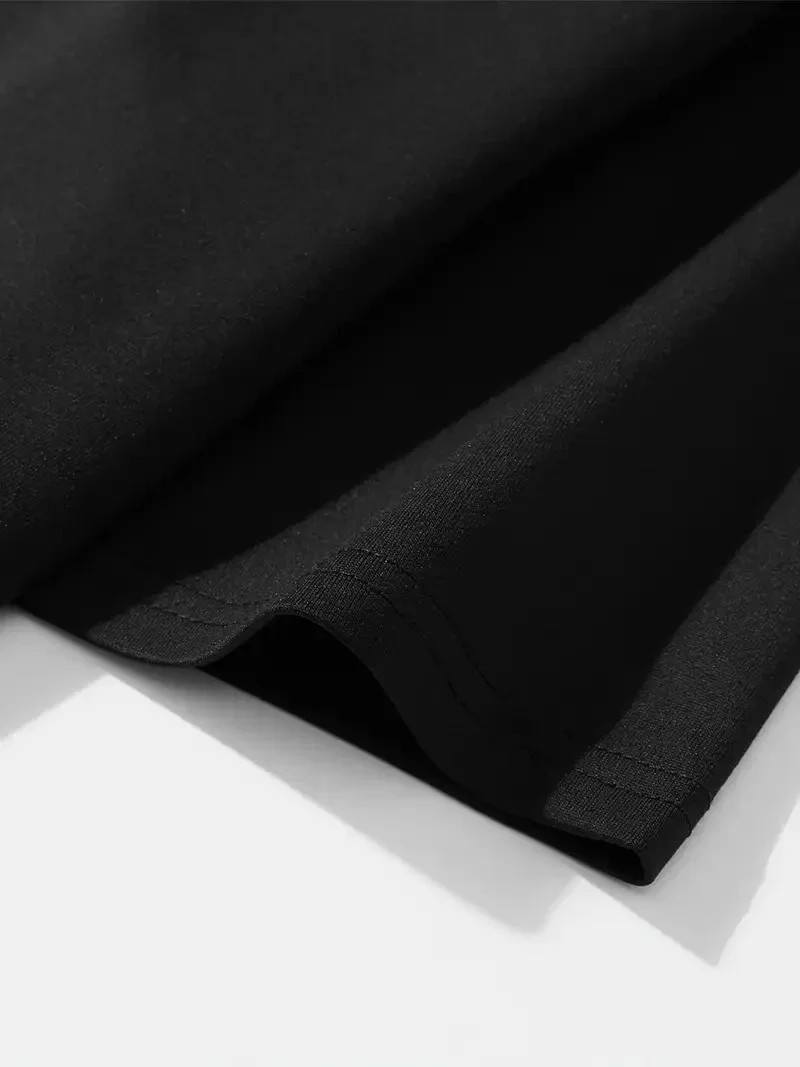 Baskılı Oversize Bisiklet Yaka Tişört