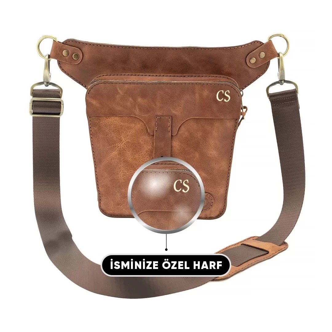 İsme Özel All in One Bel ve Bacak Çantası