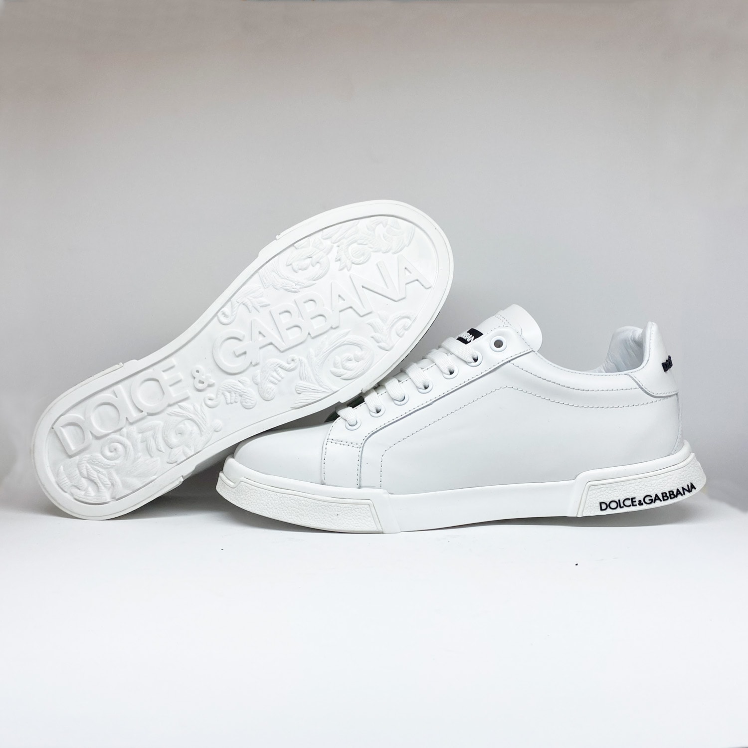 Beyaz Deri Erkek Sneaker