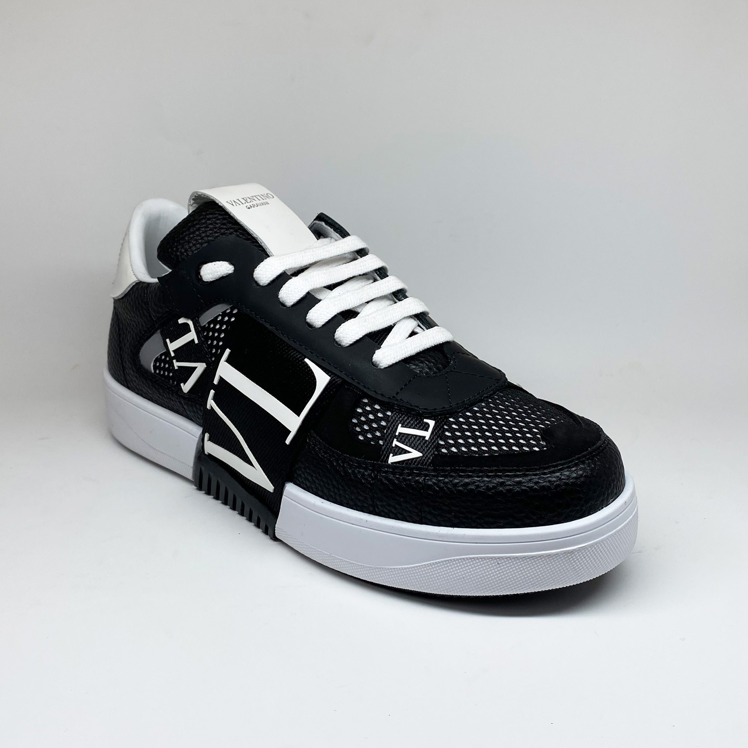 Siyah Deri Erkek Sneaker
