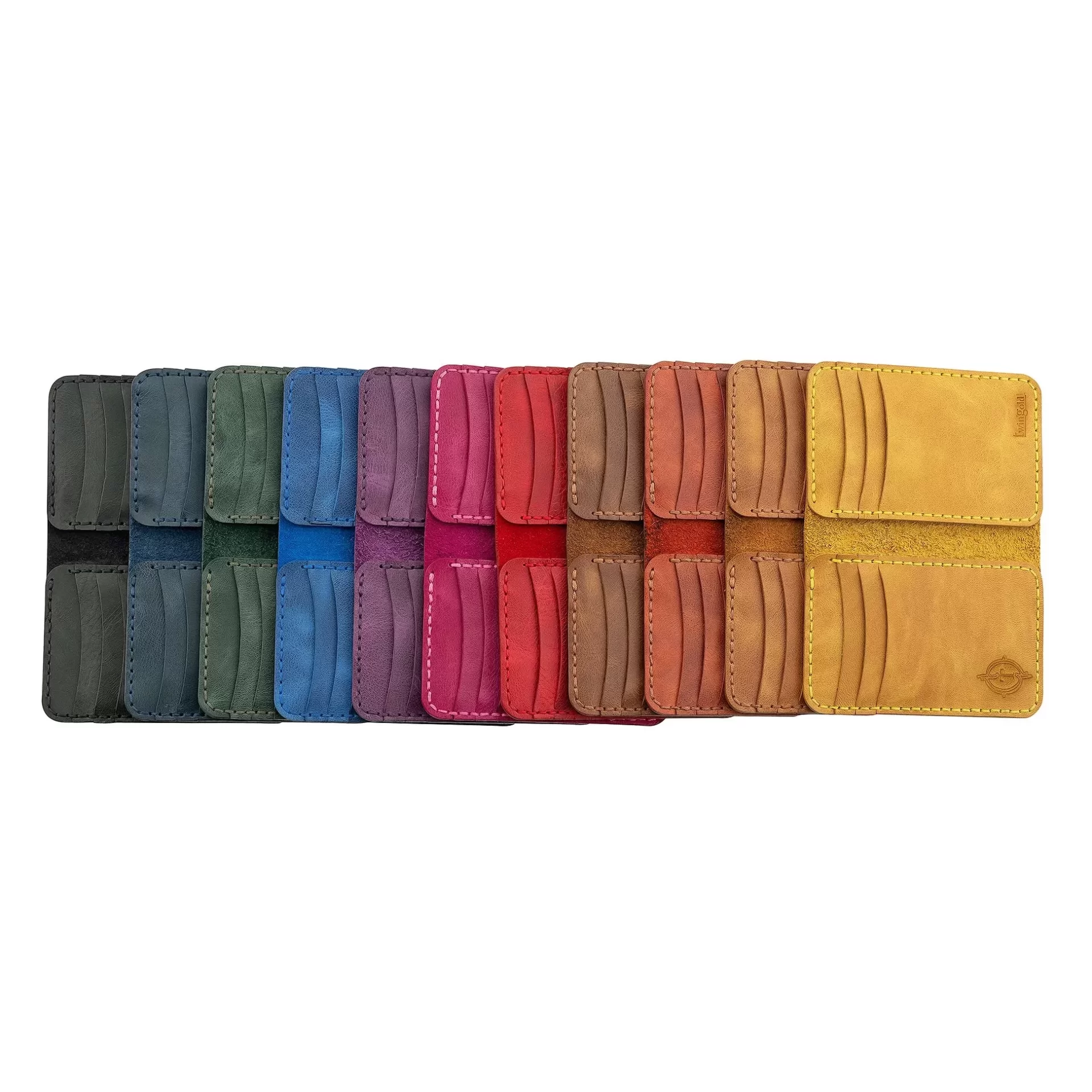 İsme Özel Dikey Mini Cüzdan