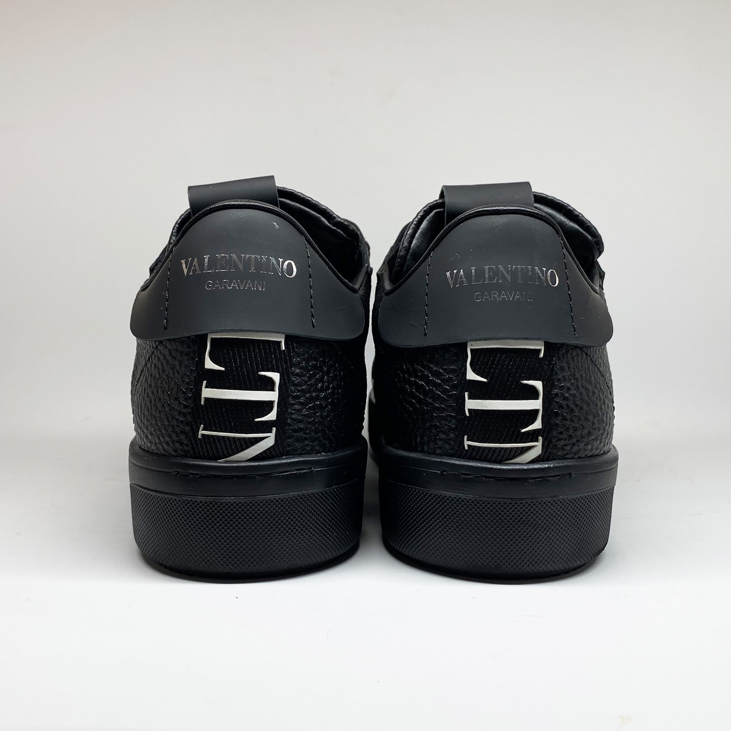 Siyah Deri Erkek Sneaker