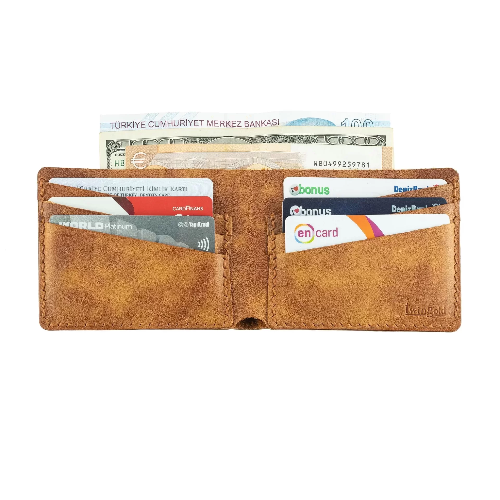 İsme Özel Yatay Klasik Cüzdan