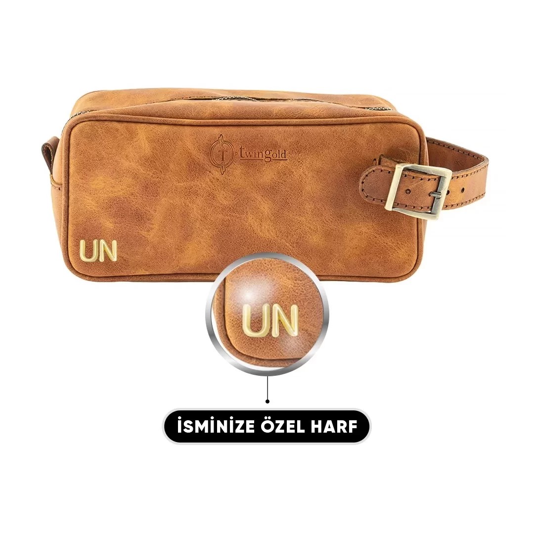 İsme Özel Dopp Kit Kişisel Bakım ve Seyahat Çantası