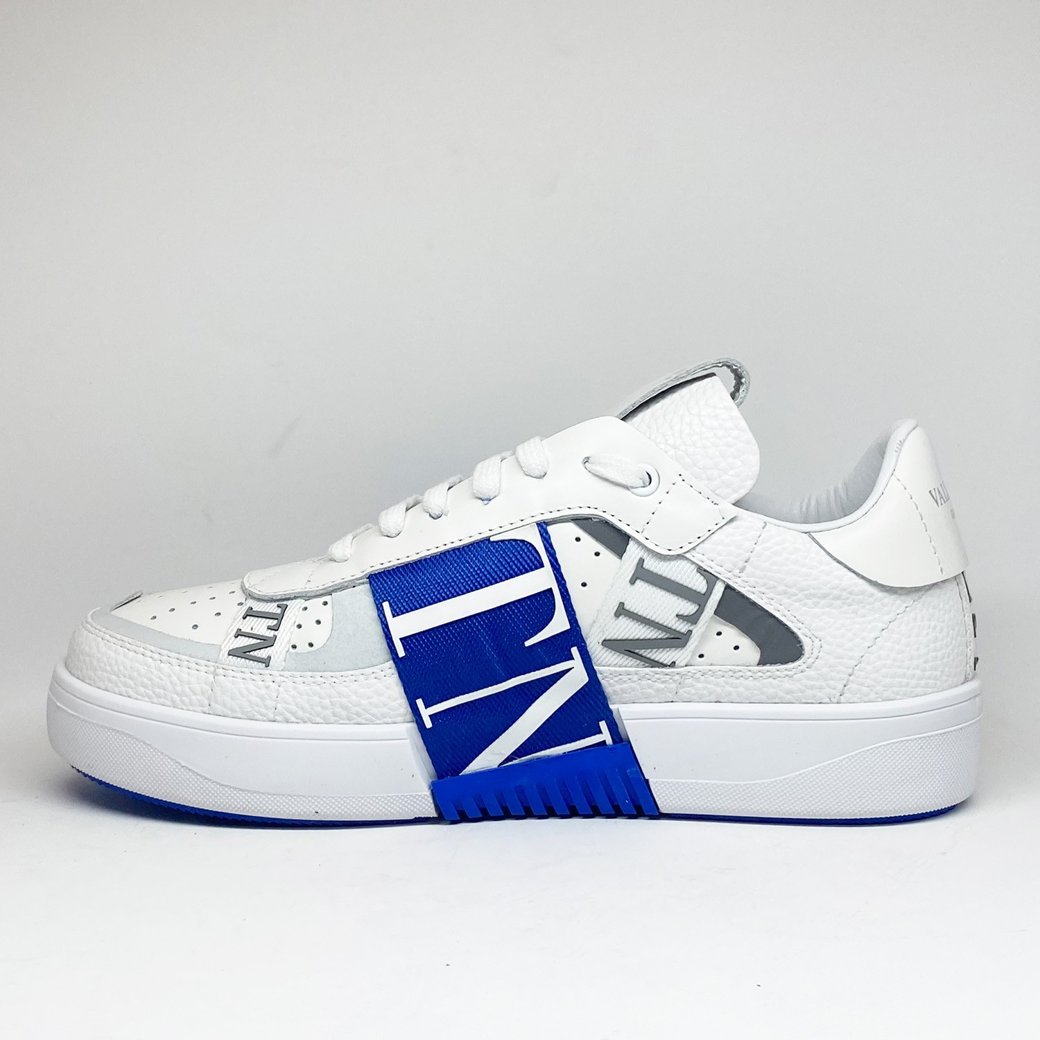 Lacivert Deri Erkek Sneaker