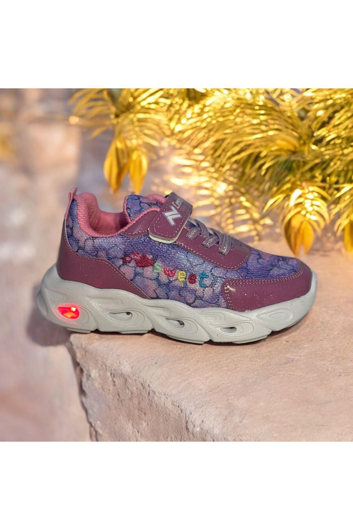Çocuk Unisex Ortopedik Snakers Işılklı(Lambalı)Spor Ayakkabı