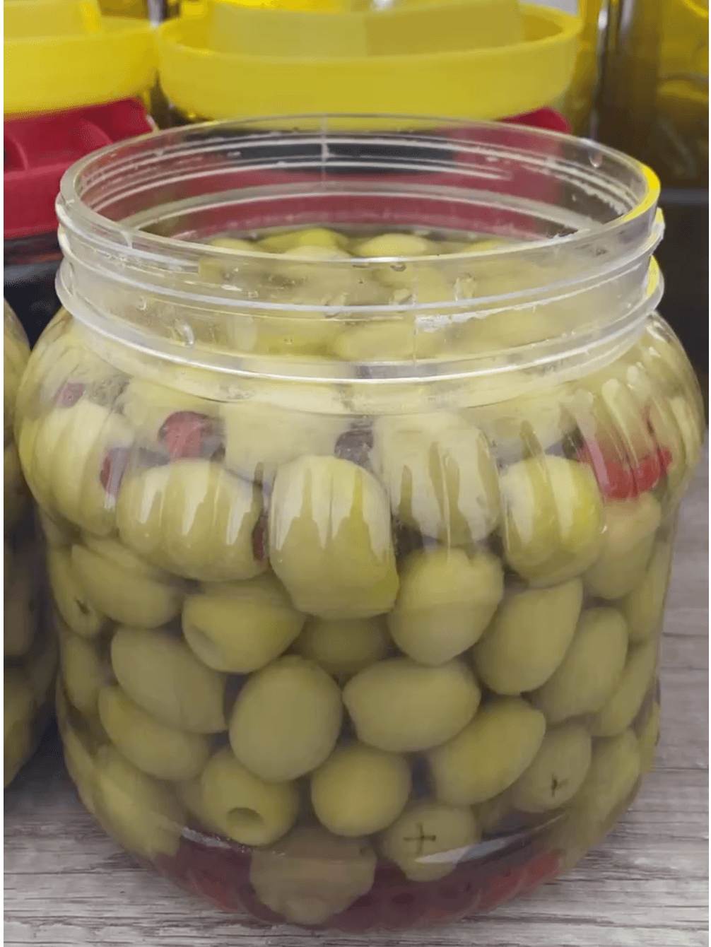 1 KG Yeşil Biberli Zeytin (Trilye)