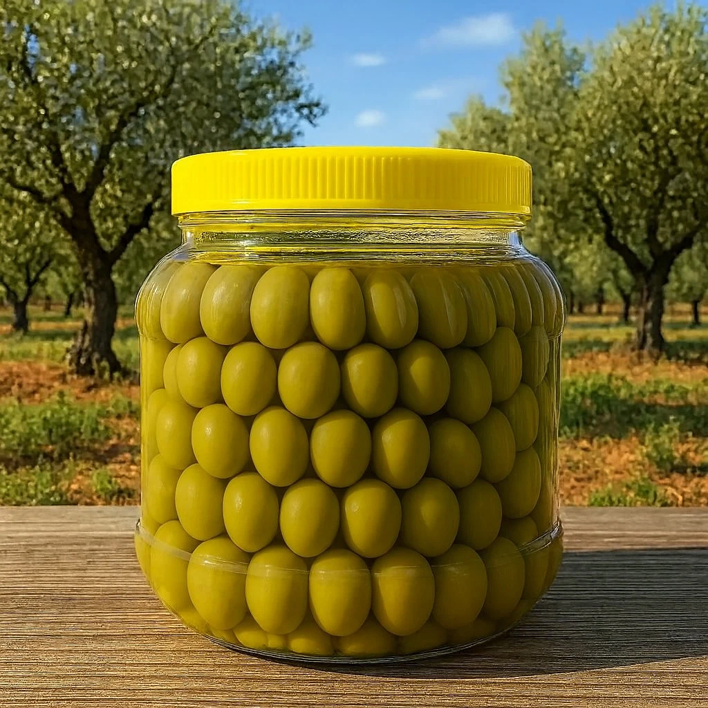 1 KG Yeşil Külleme Zeytin (Domat)