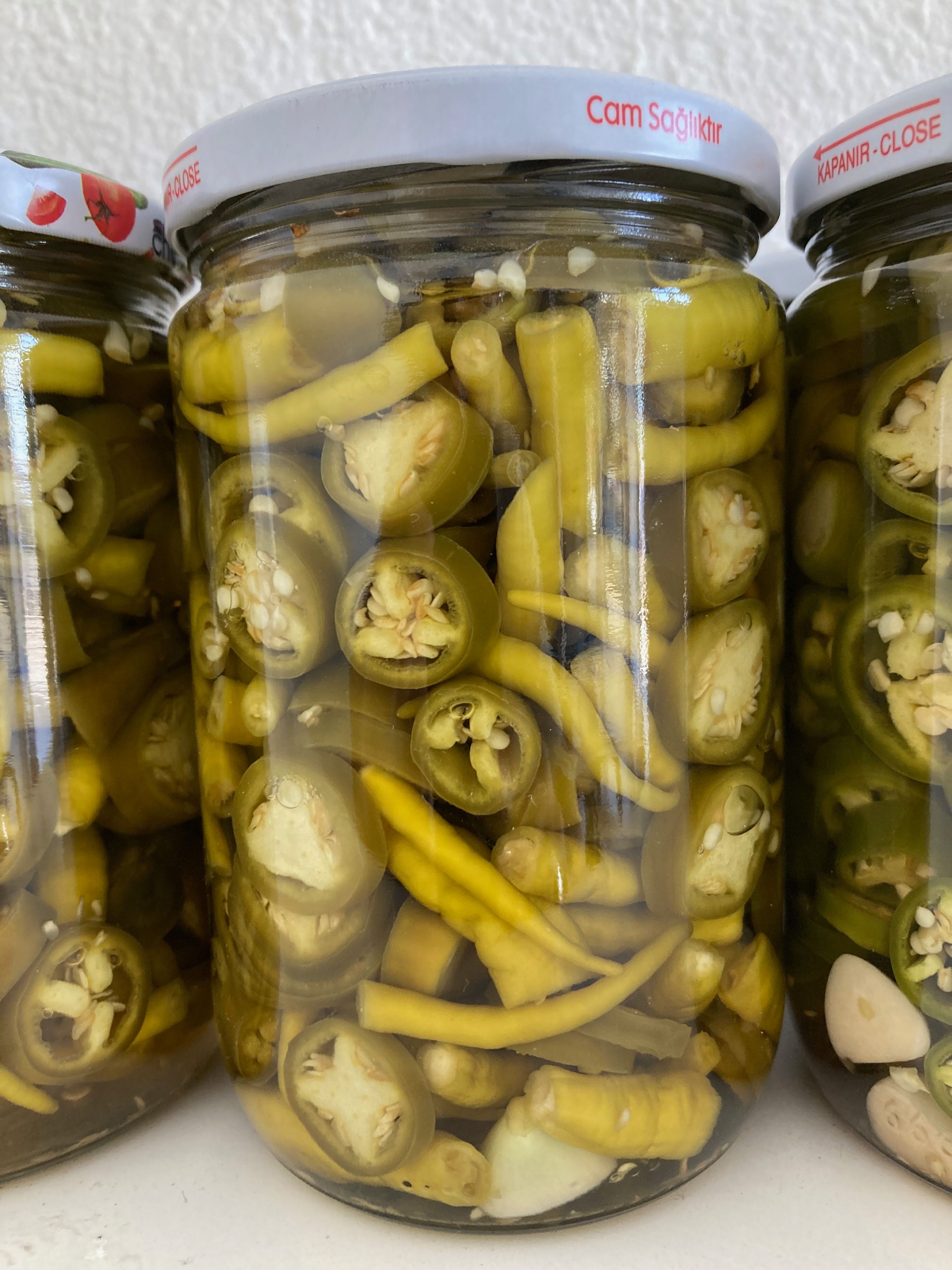 1 Kg Acı Biber Turşusu