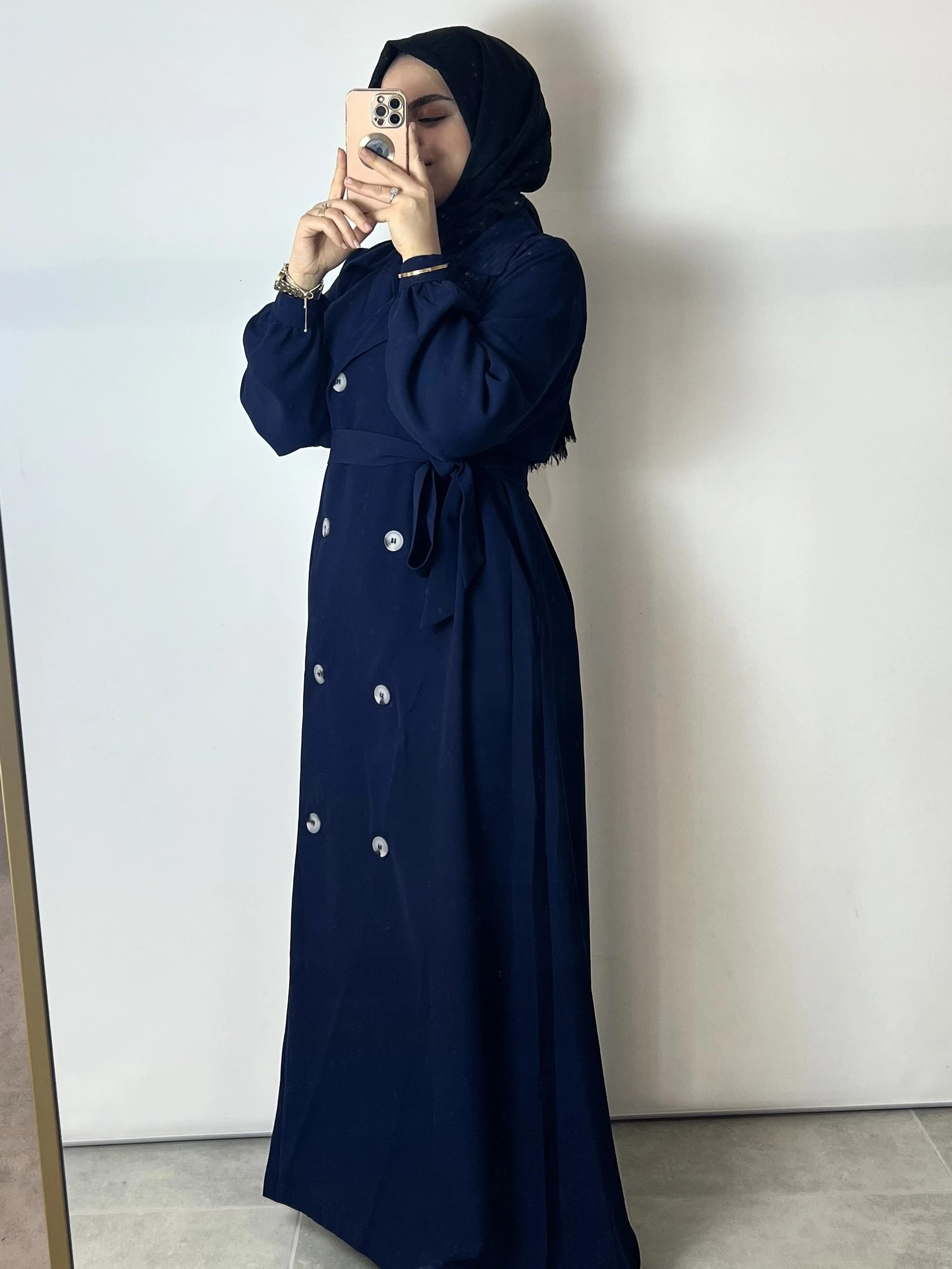 DÜĞMELİ TRENÇ FERACE